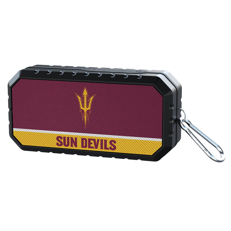 Arizona State University Sun Devils Endzone Solid Bluetooth Speaker Front.Jpg