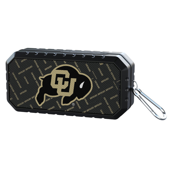 University of Colorado Buffaloes Quadtile Bluetooth Speaker Front.Jpg