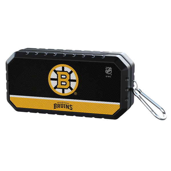 Boston Bruins Endzone Solid Bluetooth Speaker Front.Jpg
