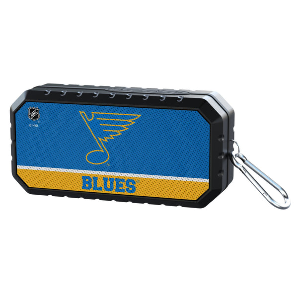 St. Louis Blues Endzone Solid Bluetooth Speaker Front.Jpg