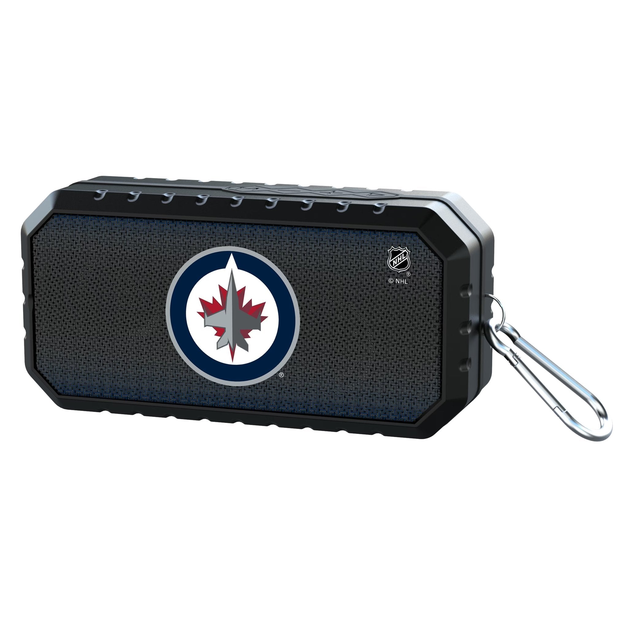 Winnipeg Jets Linen Bluetooth Speaker Front.Jpg