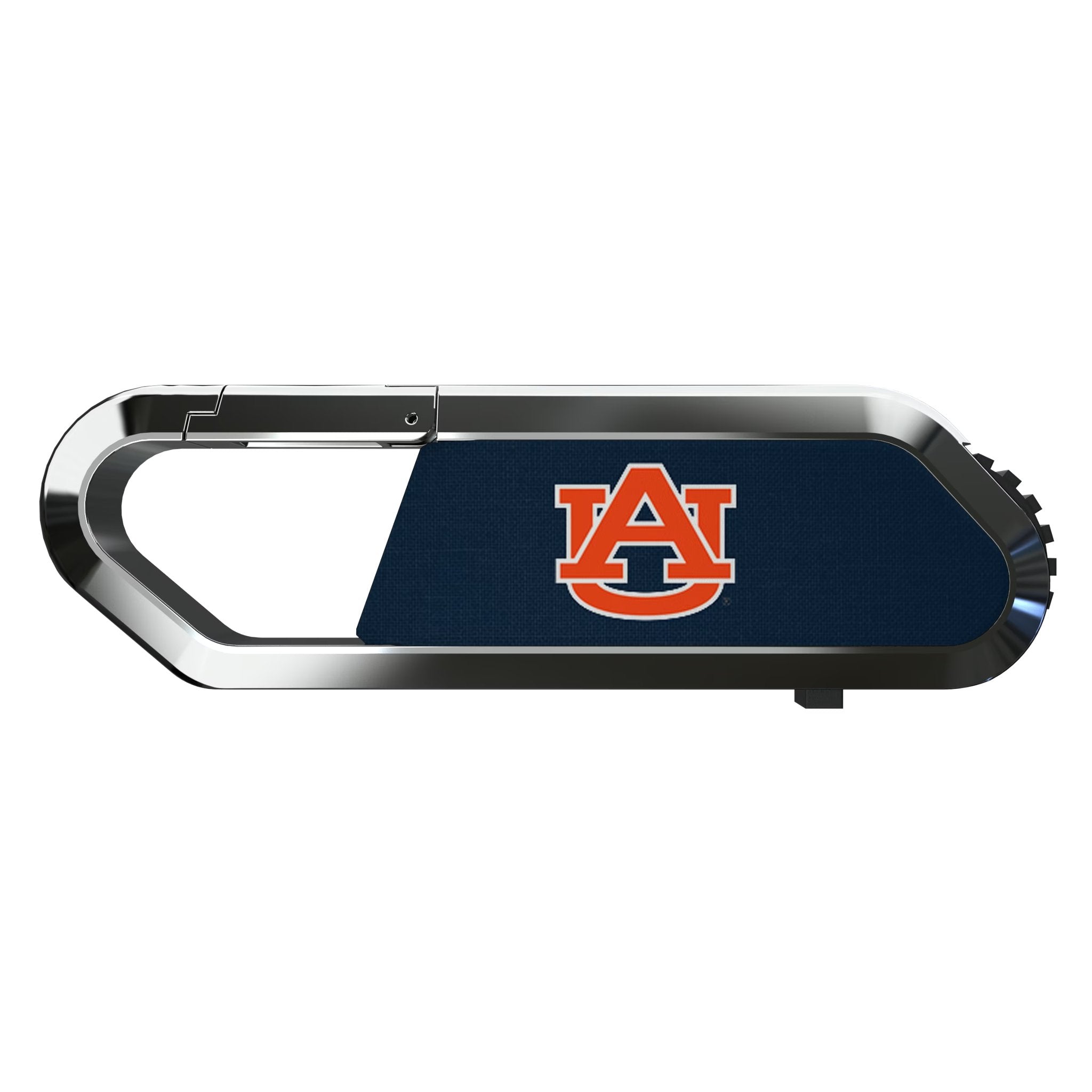University of Auburn Tigers Solid USB 64GB Clip Style Flash Drive Flat.Jpg