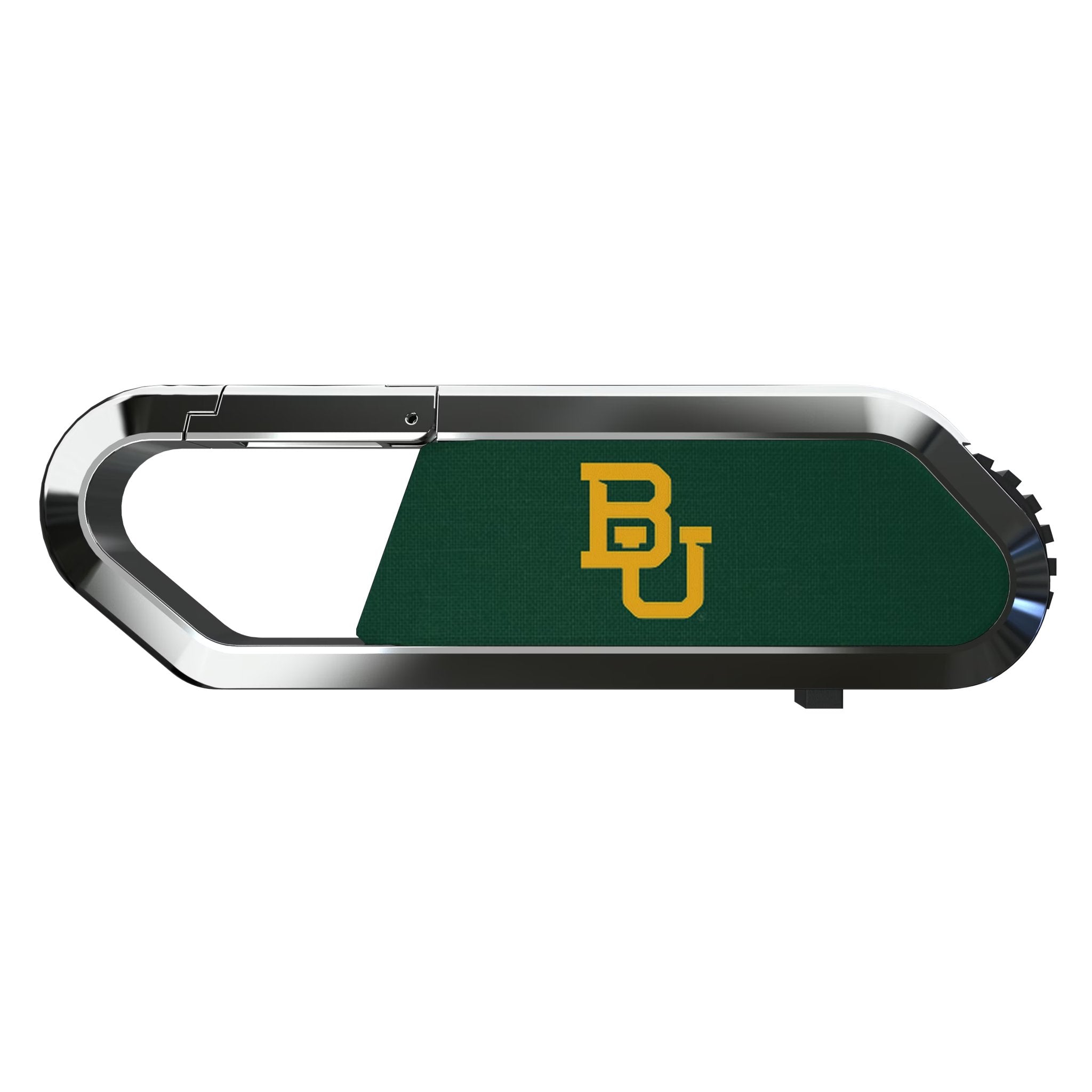 Baylor University Bears Solid USB 64GB Clip Style Flash Drive Flat.Jpg
