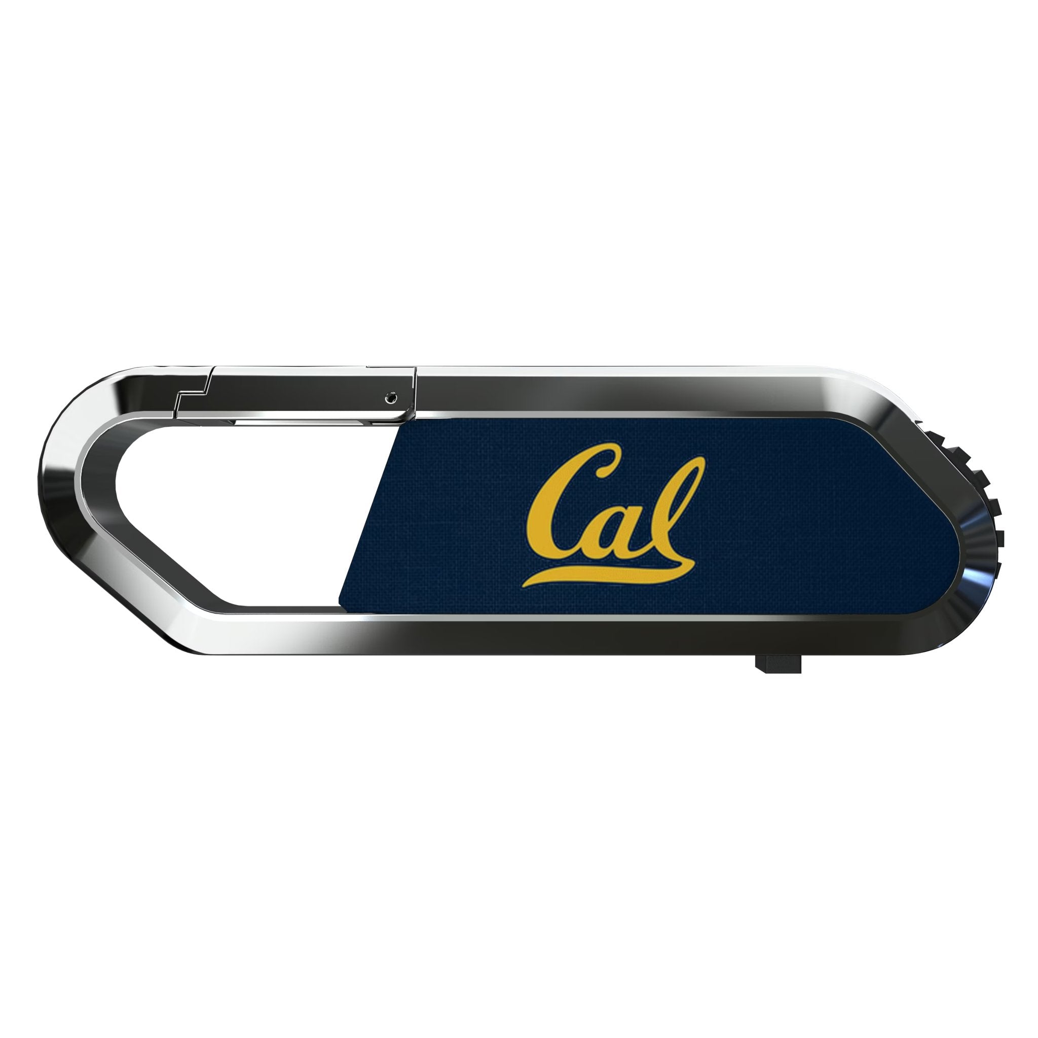 University of California Berkeley Golden Bears Solid USB 64GB Clip Style Flash Drive Flat.Jpg