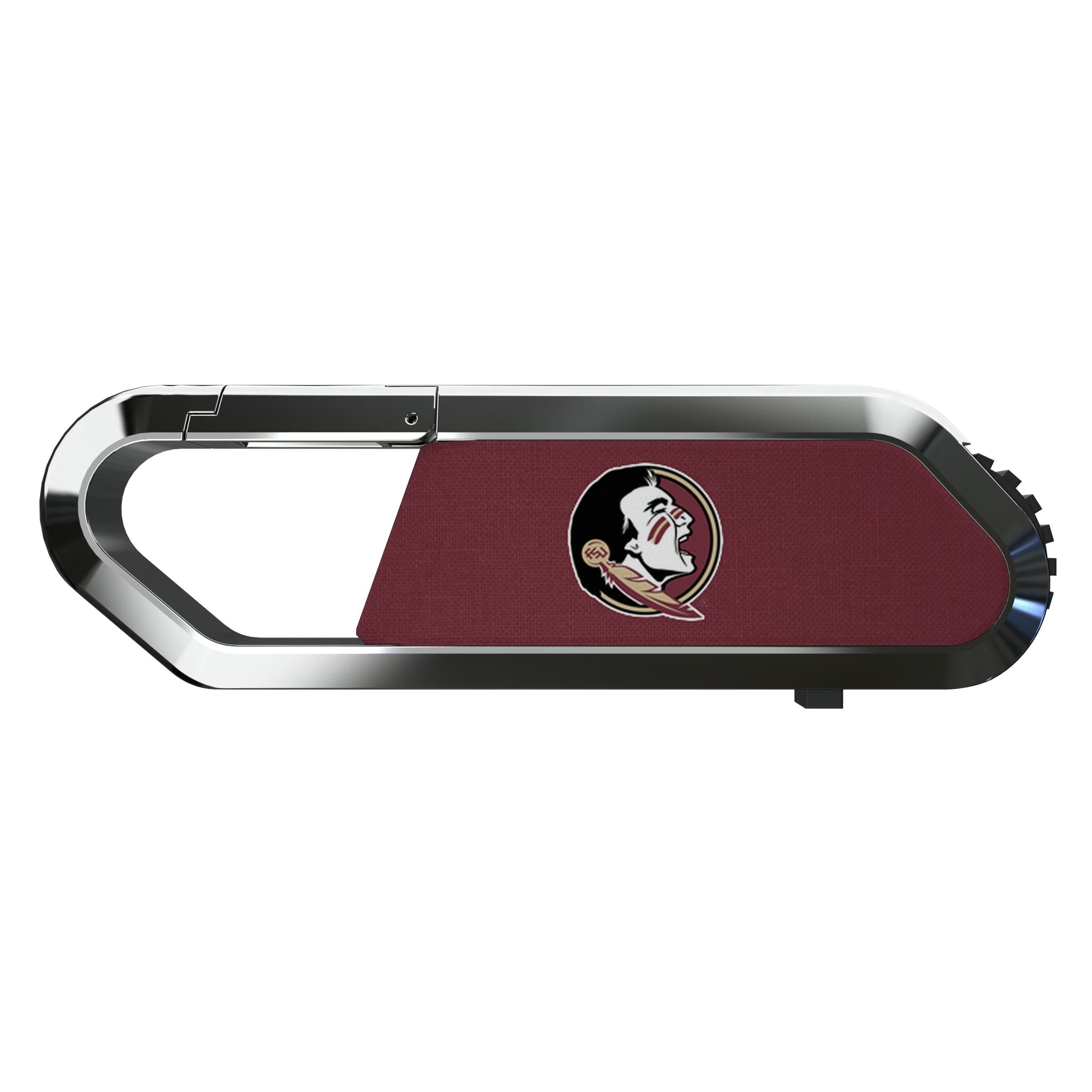 Florida State University Seminoles Solid USB 64GB Clip Style Flash Drive Flat.Jpg