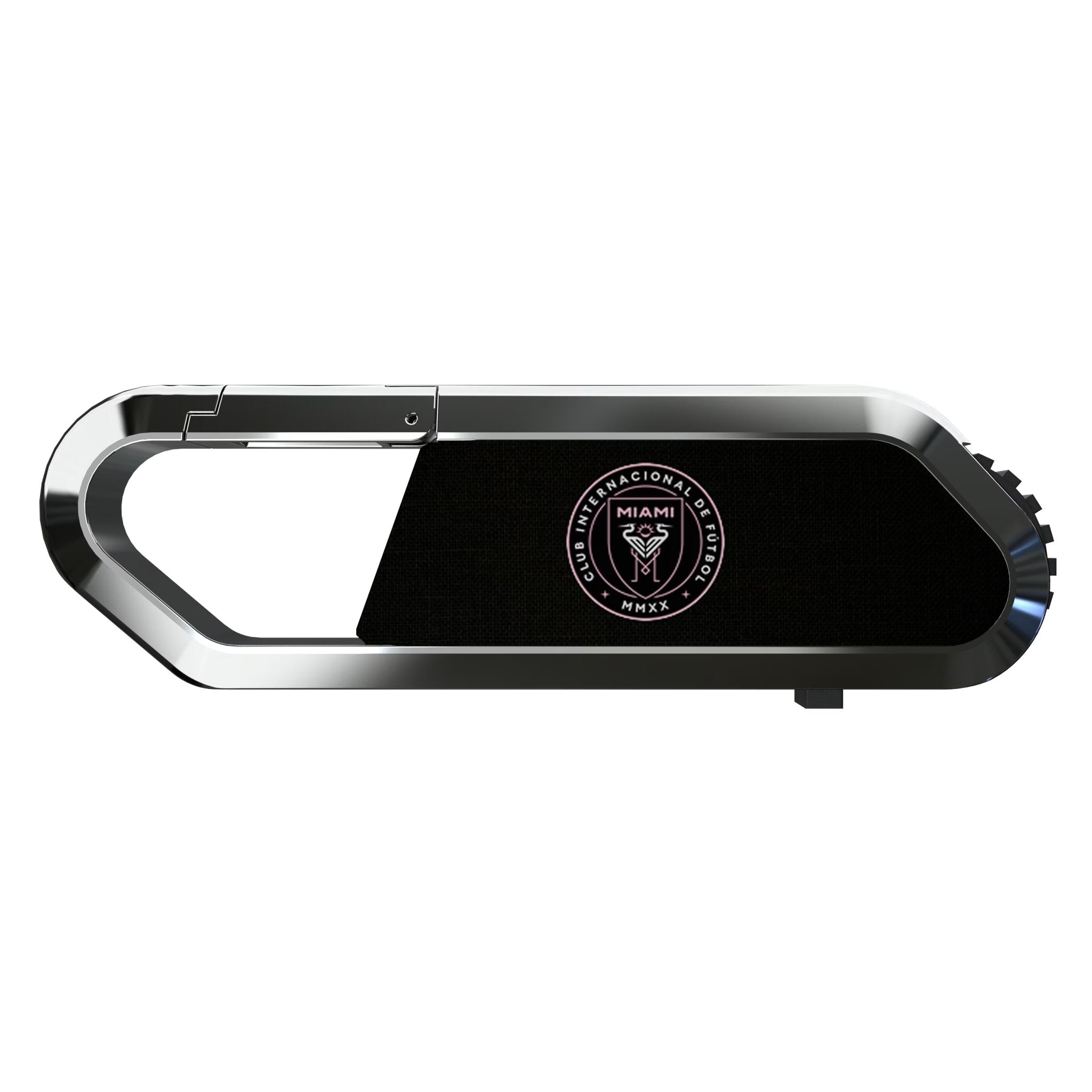 Inter Miami CF Solid USB 64GB Clip Style Flash Drive Flat.Jpg