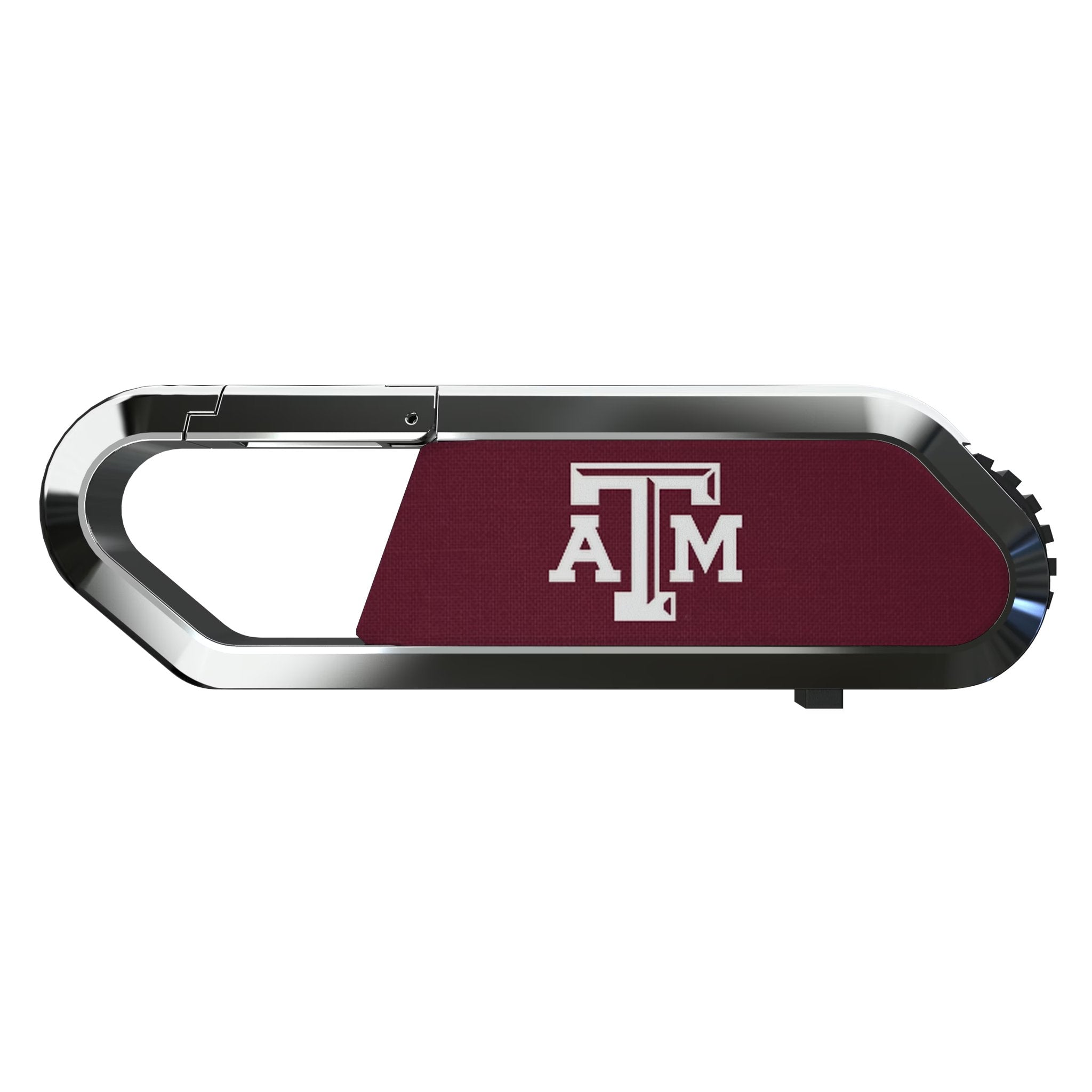 Texas A&M University Aggies Solid USB 64GB Clip Style Flash Drive Flat.Jpg