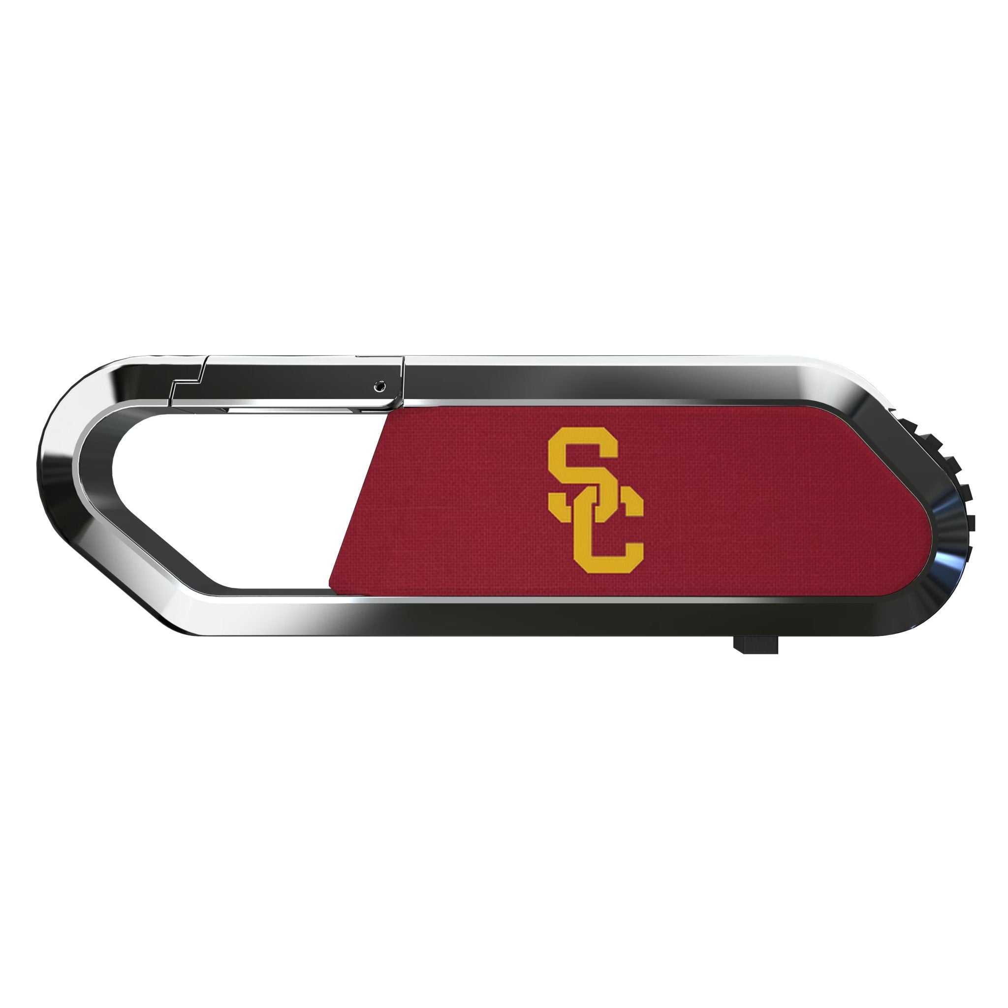 University of Southern California Trojans Solid USB 64GB Clip Style Flash Drive Flat.Jpg