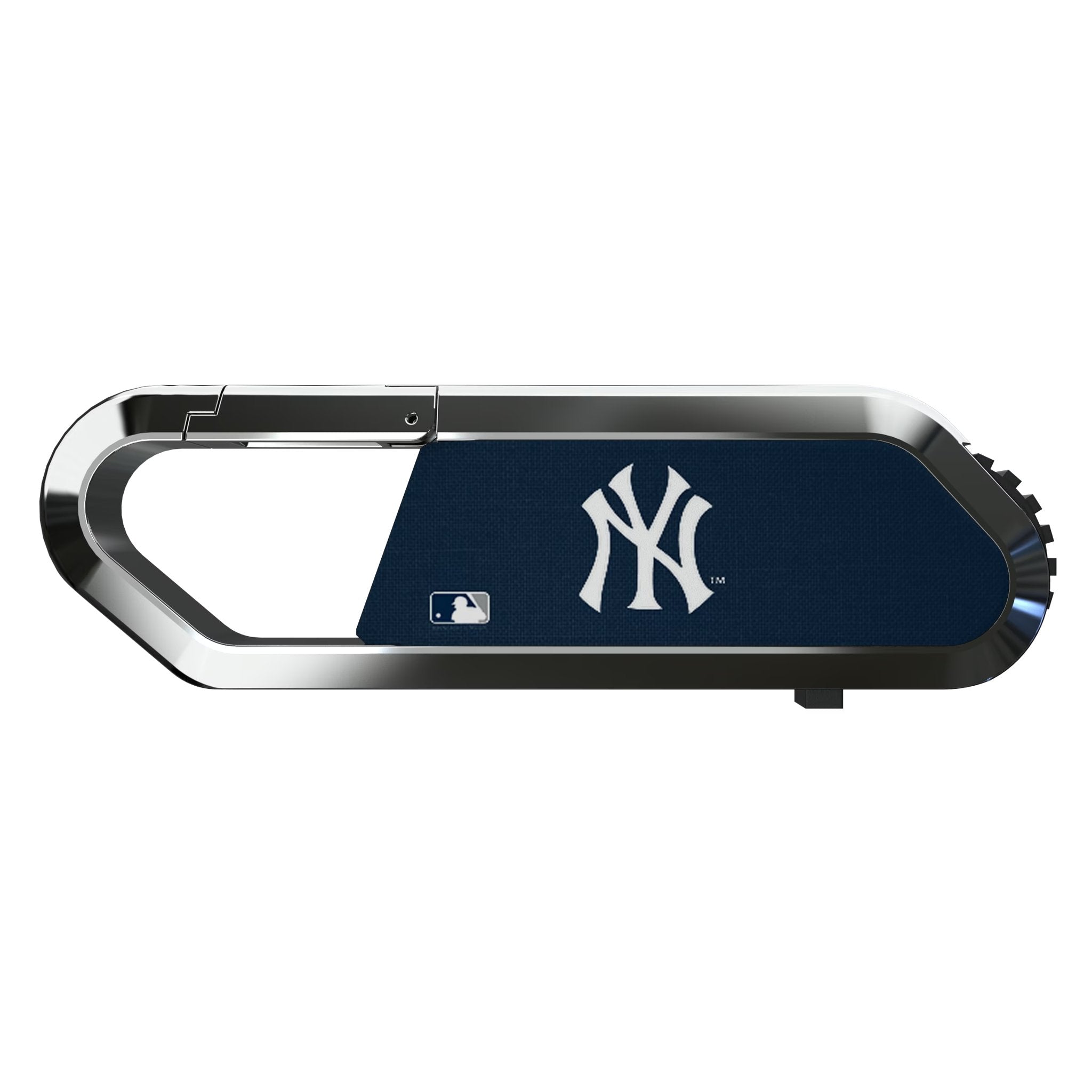 New York Yankees Solid USB 64GB Clip Style Flash Drive Flat.Jpg