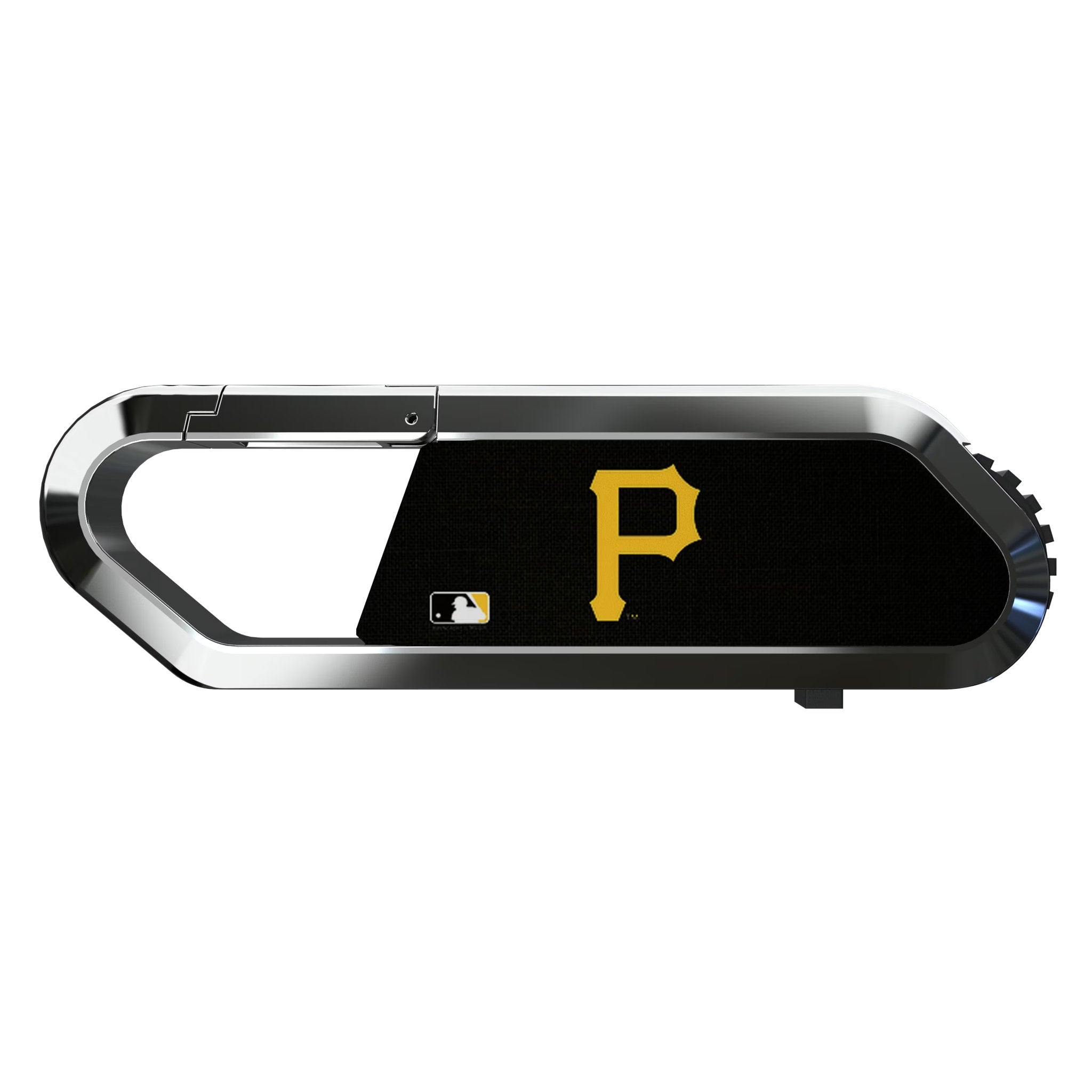 Pittsburgh Pirates Solid USB 64GB Clip Style Flash Drive Flat.Jpg