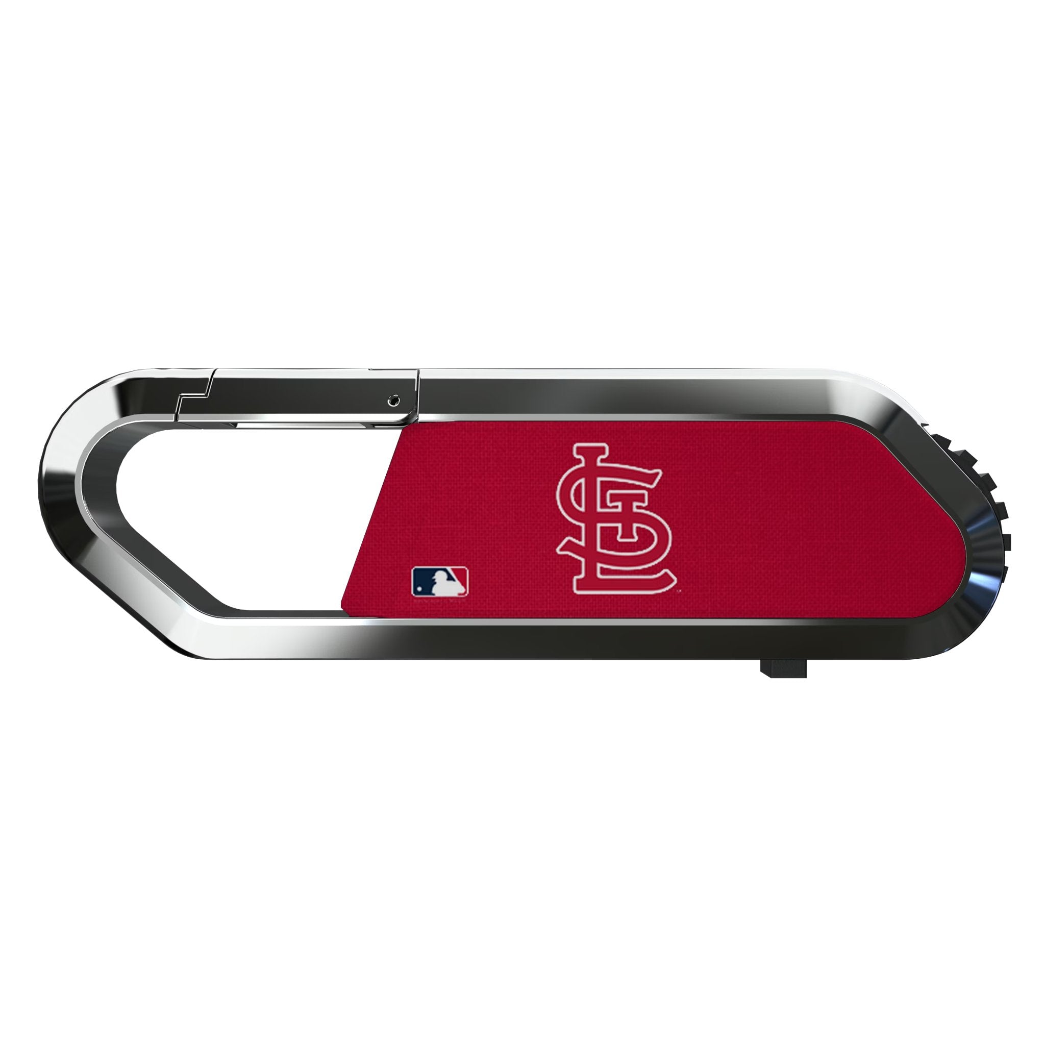 St Louis Cardinals Solid USB 64GB Clip Style Flash Drive Flat.Jpg