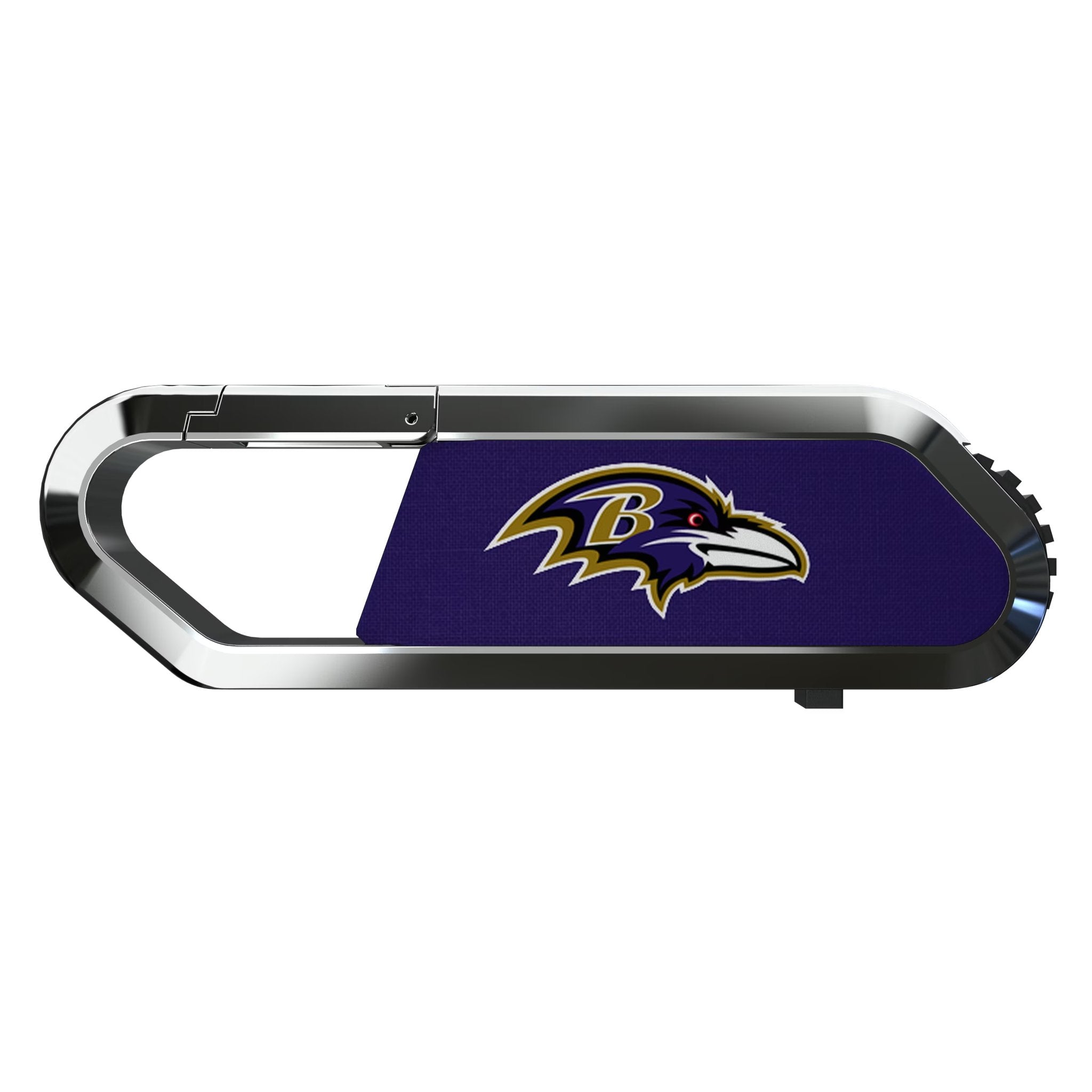 Baltimore Ravens Solid USB 64GB Clip Style Flash Drive Flat.Jpg