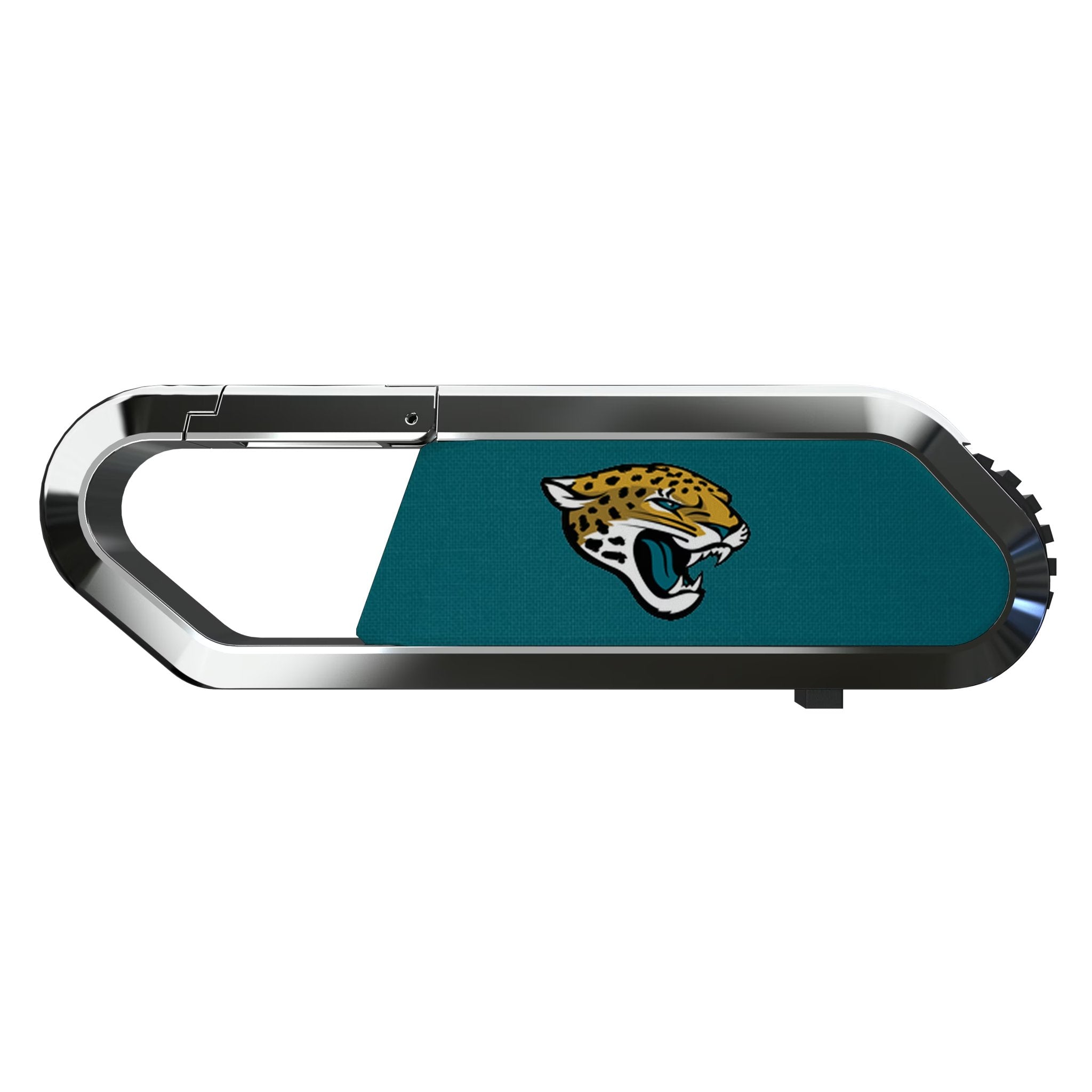 Jacksonville Jaguars Solid USB 64GB Clip Style Flash Drive Flat.Jpg