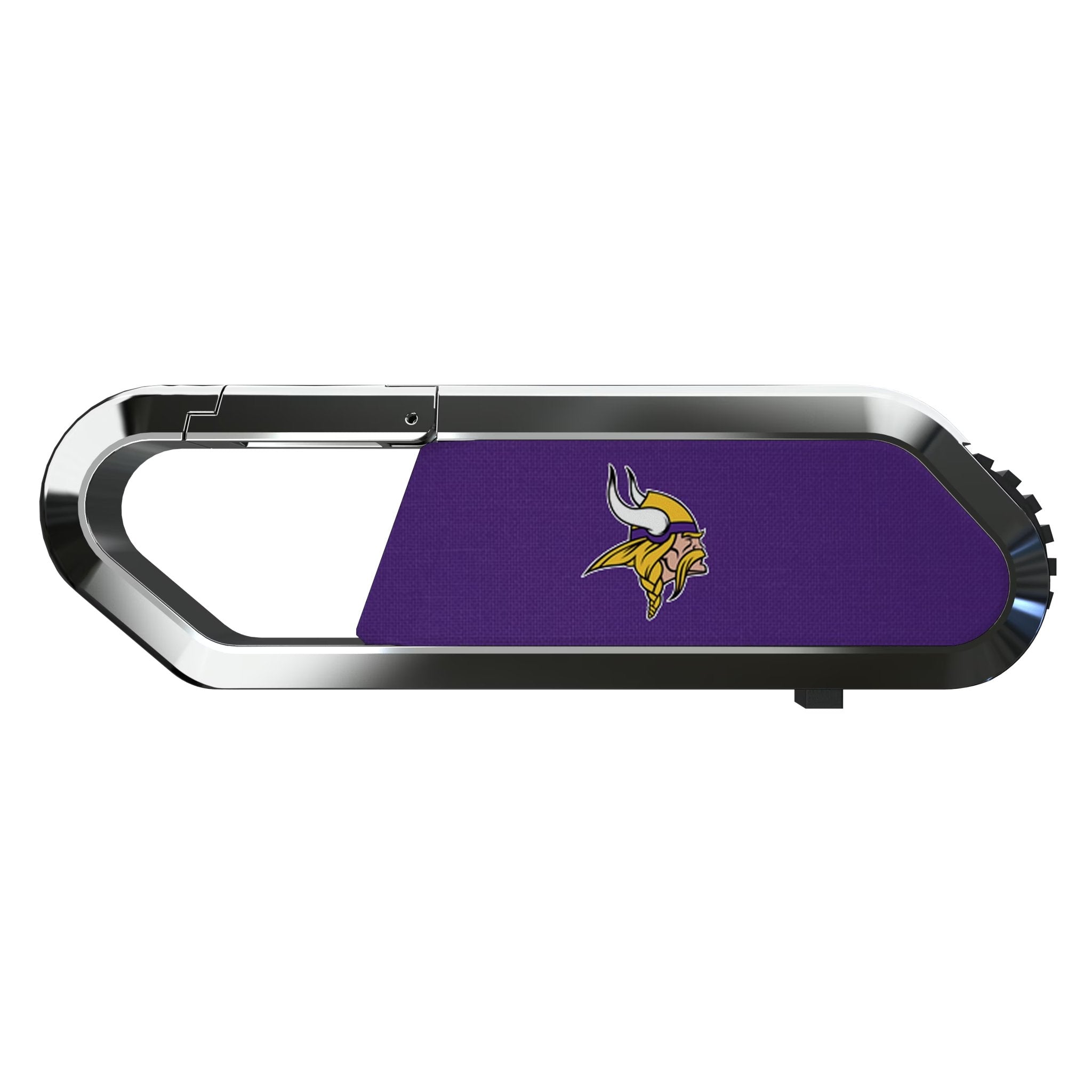 Minnesota Vikings Solid USB 64GB Clip Style Flash Drive Flat.Jpg