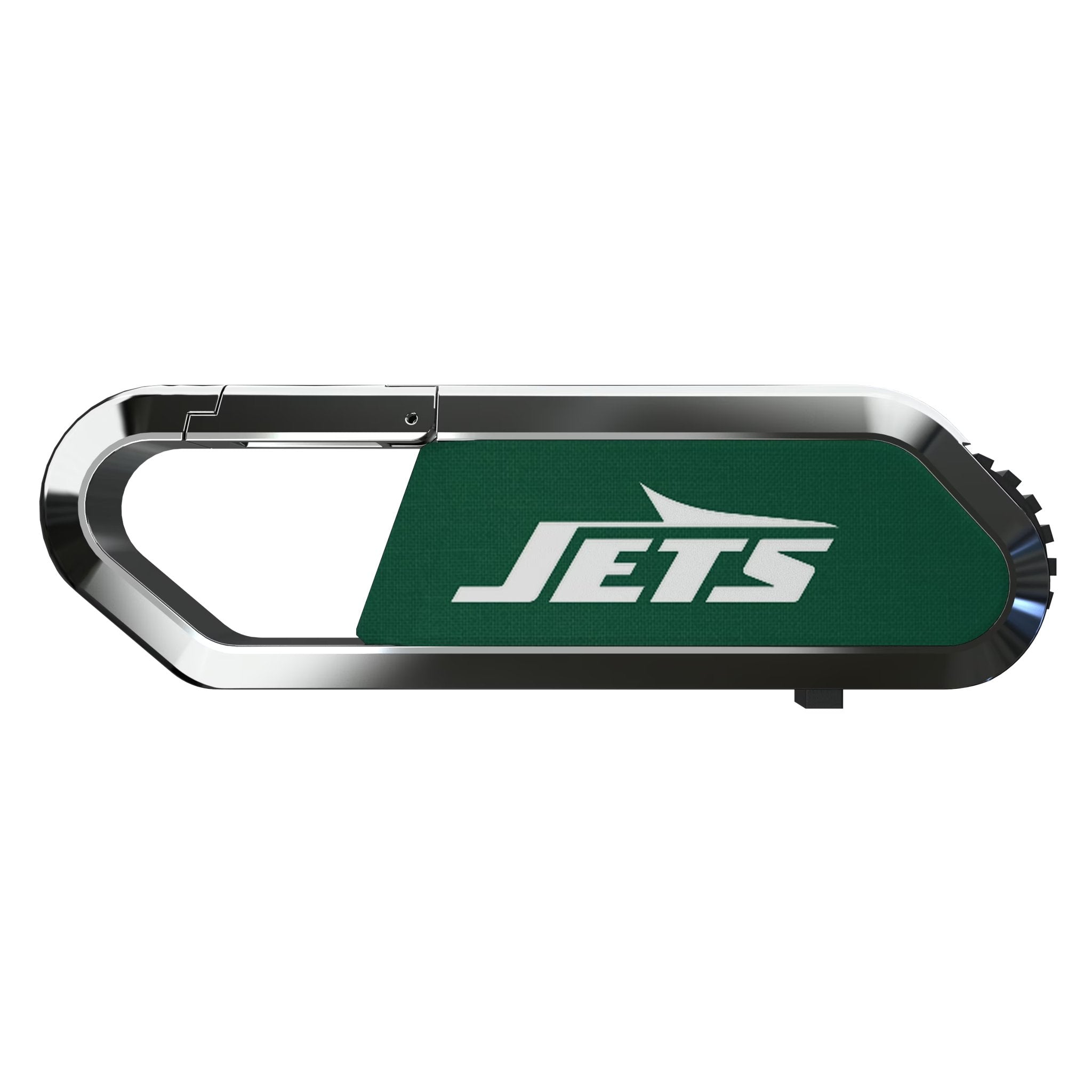 New York Jets Solid USB 64GB Clip Style Flash Drive Flat.Jpg