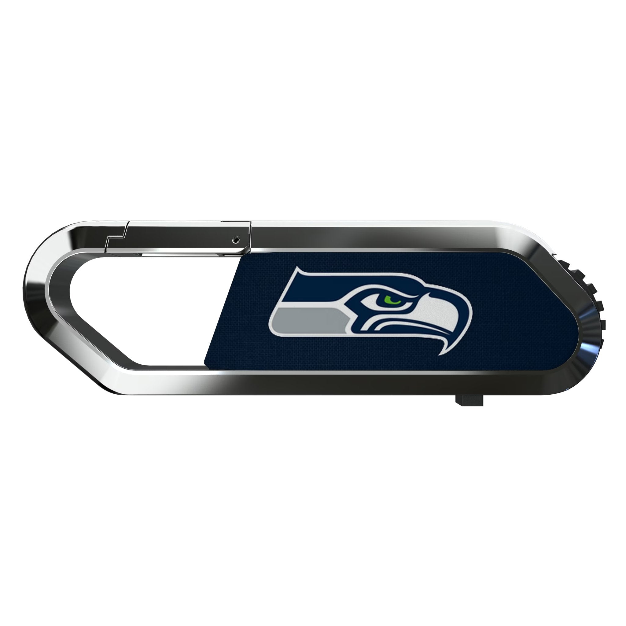 Seattle Seahawks Solid USB 64GB Clip Style Flash Drive Flat.Jpg