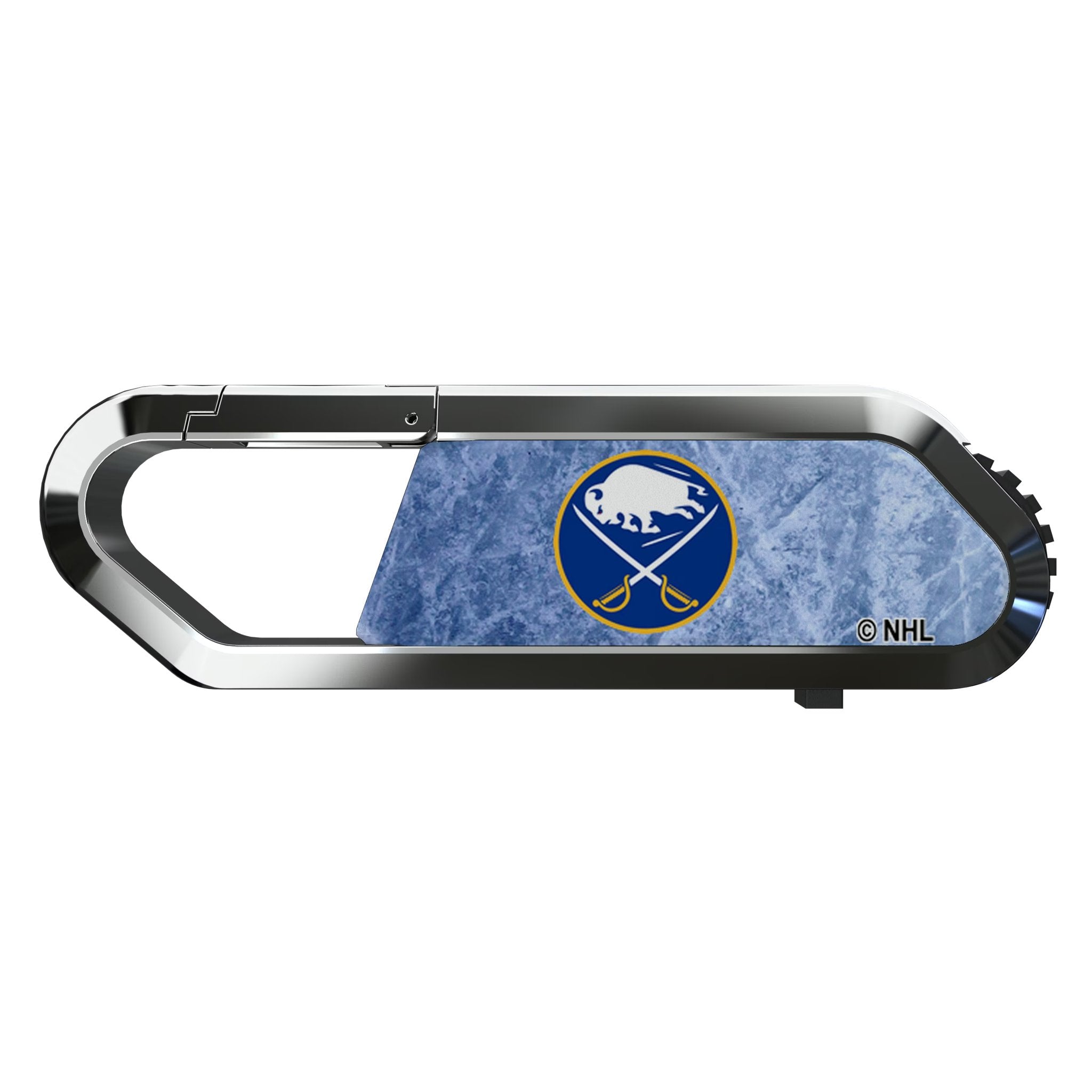 Buffalo Sabres Ice Flood USB 64GB Clip Style Flash Drive Flat.Jpg
