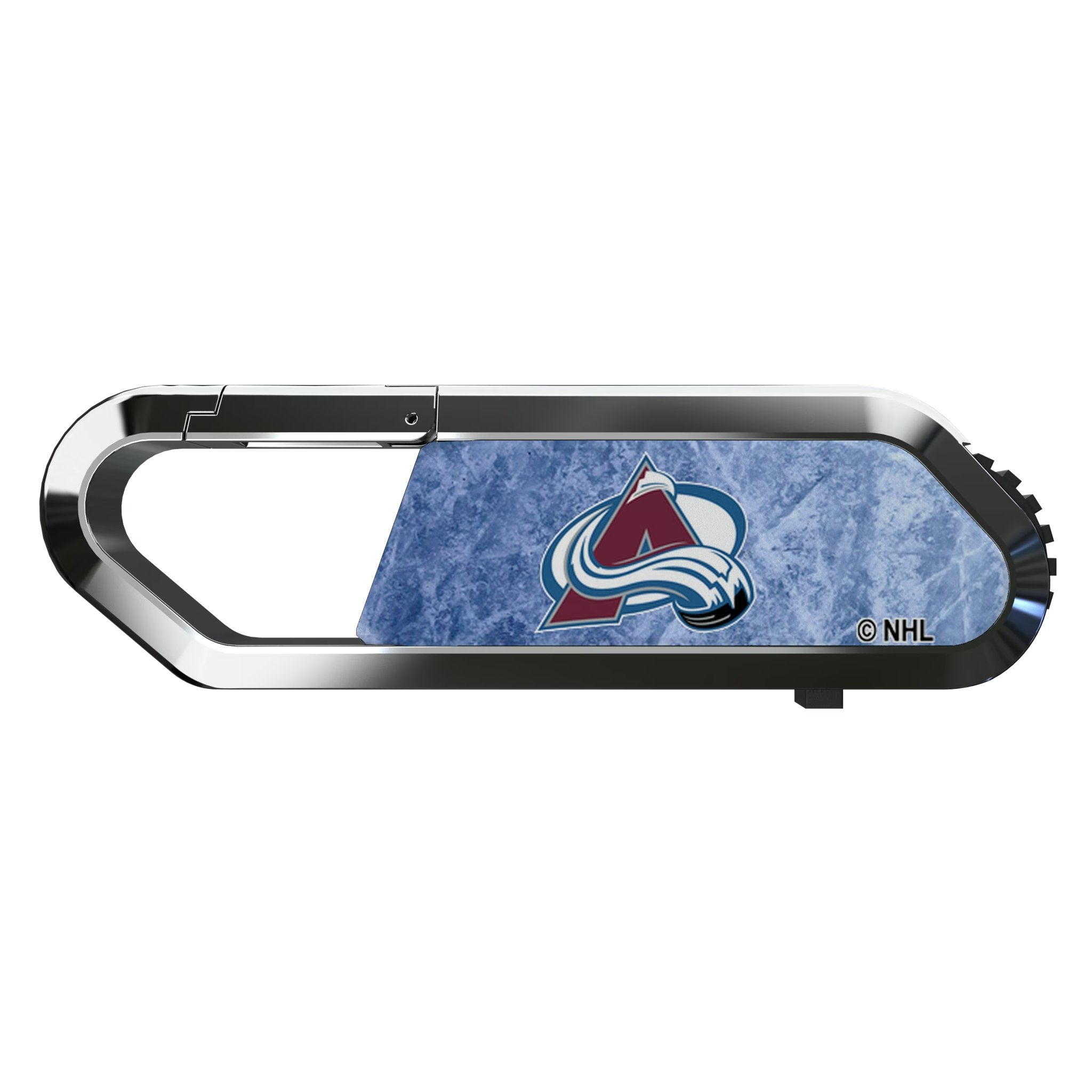 Colorado Avalanche Ice Flood USB 64GB Clip Style Flash Drive Flat.Jpg