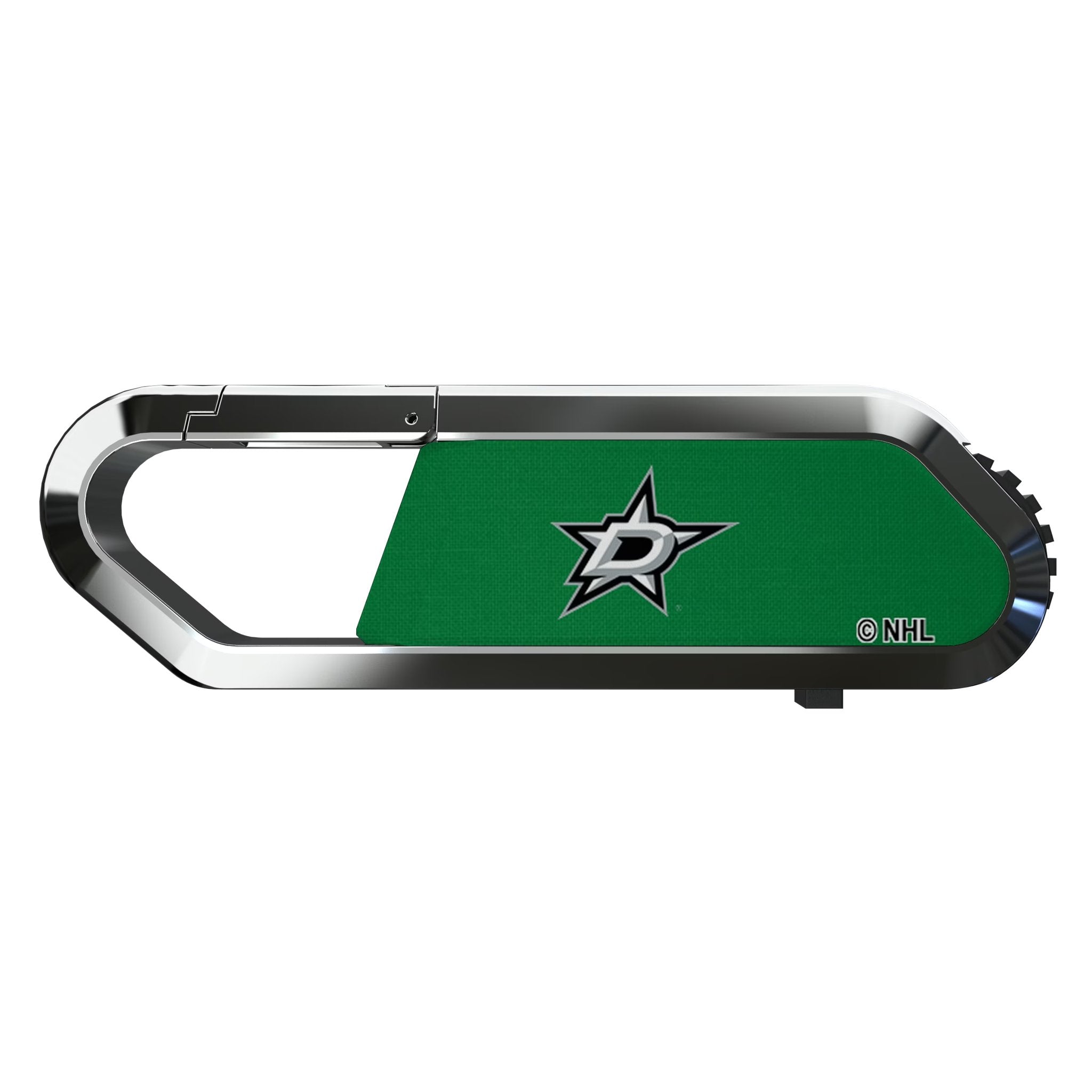 Dallas Stars Solid USB 64GB Clip Style Flash Drive Flat.Jpg