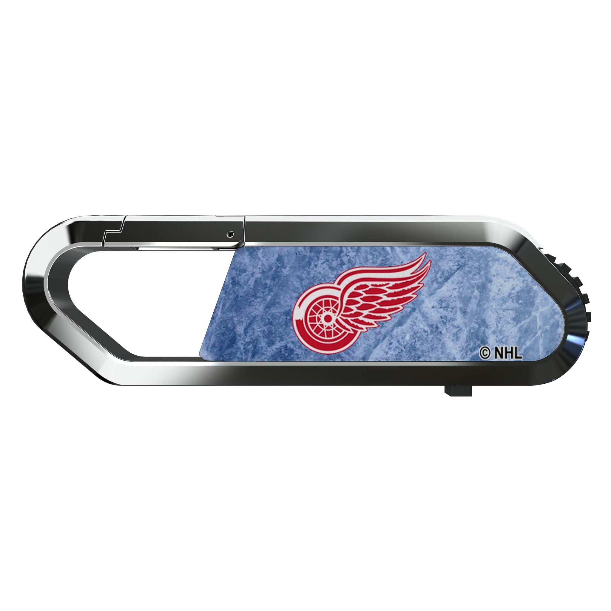Detroit Red Wings Ice Flood USB 64GB Clip Style Flash Drive Flat.Jpg