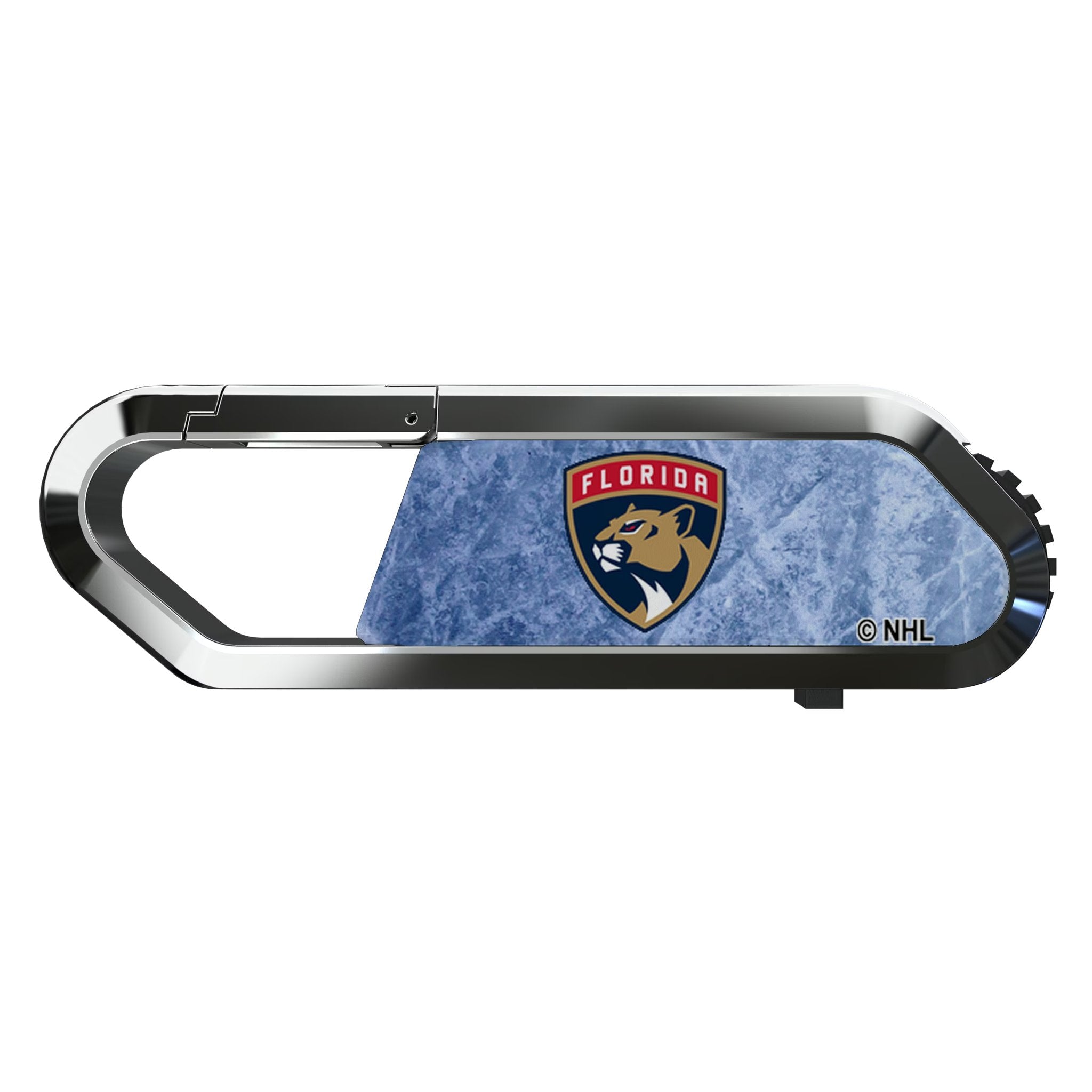 Florida Panthers Ice Flood USB 64GB Clip Style Flash Drive Flat.Jpg