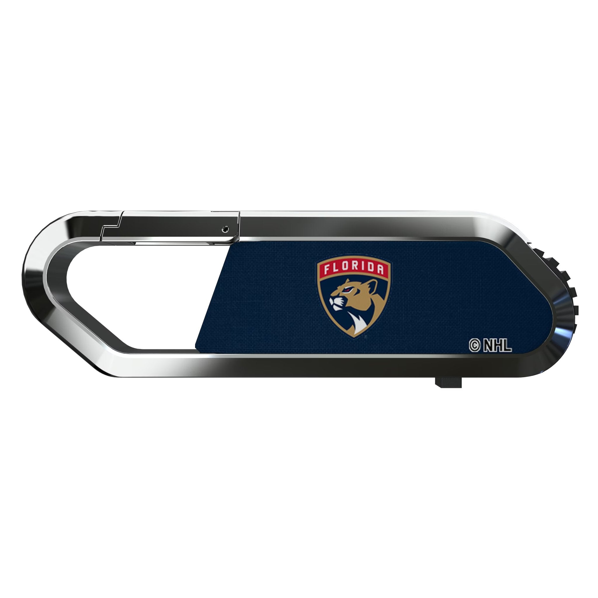 Florida Panthers Solid USB 64GB Clip Style Flash Drive Flat.Jpg