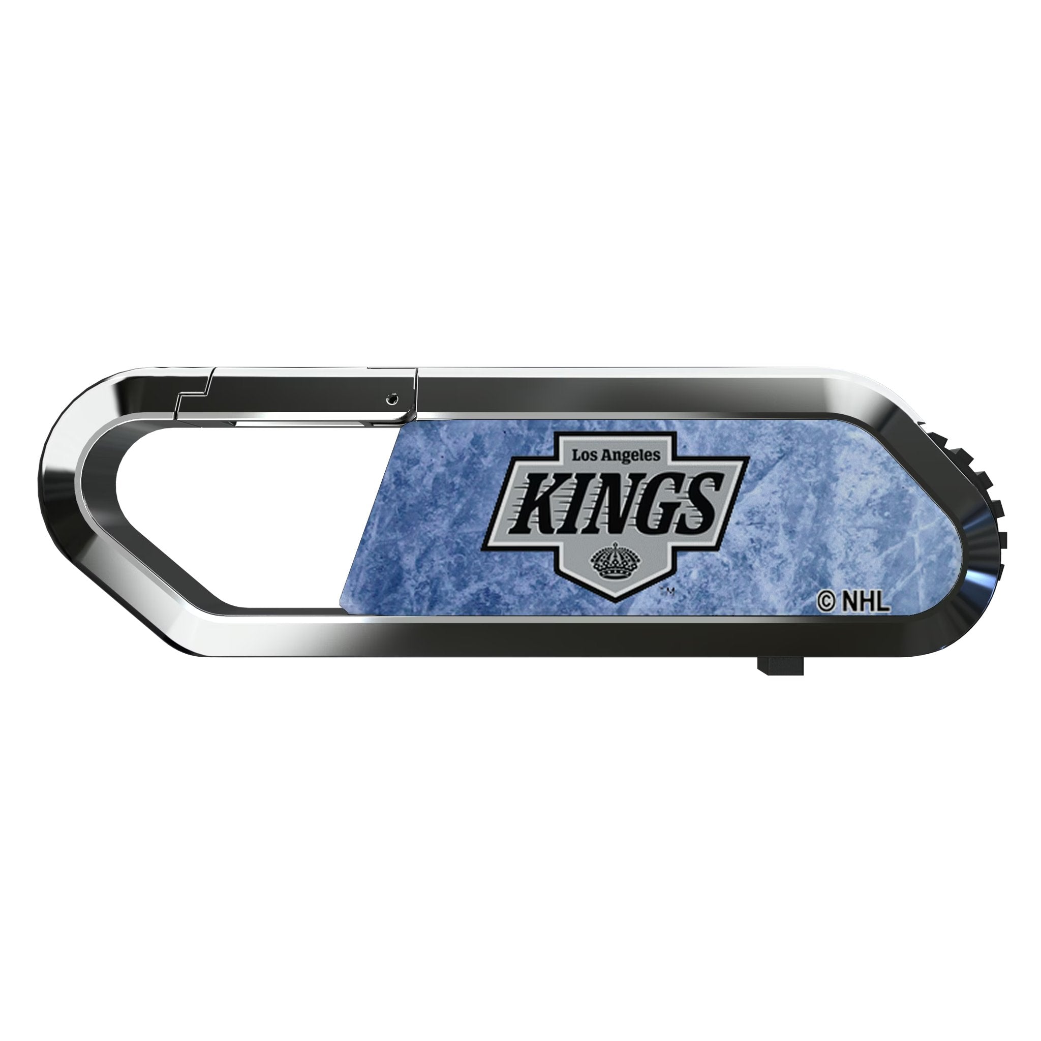 LA Kings Ice Flood USB 64GB Clip Style Flash Drive Flat.Jpg