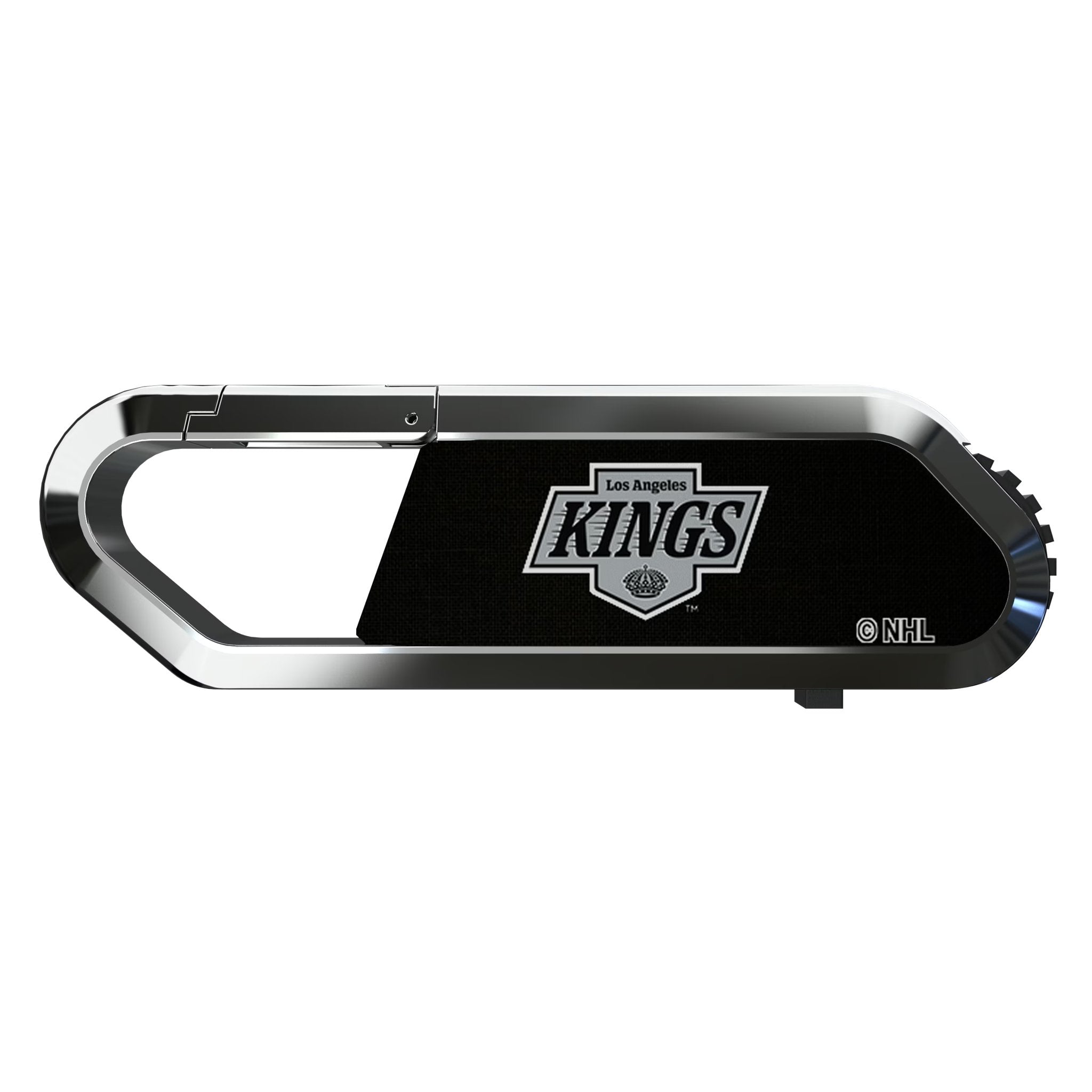 LA Kings Solid USB 64GB Clip Style Flash Drive Flat.Jpg