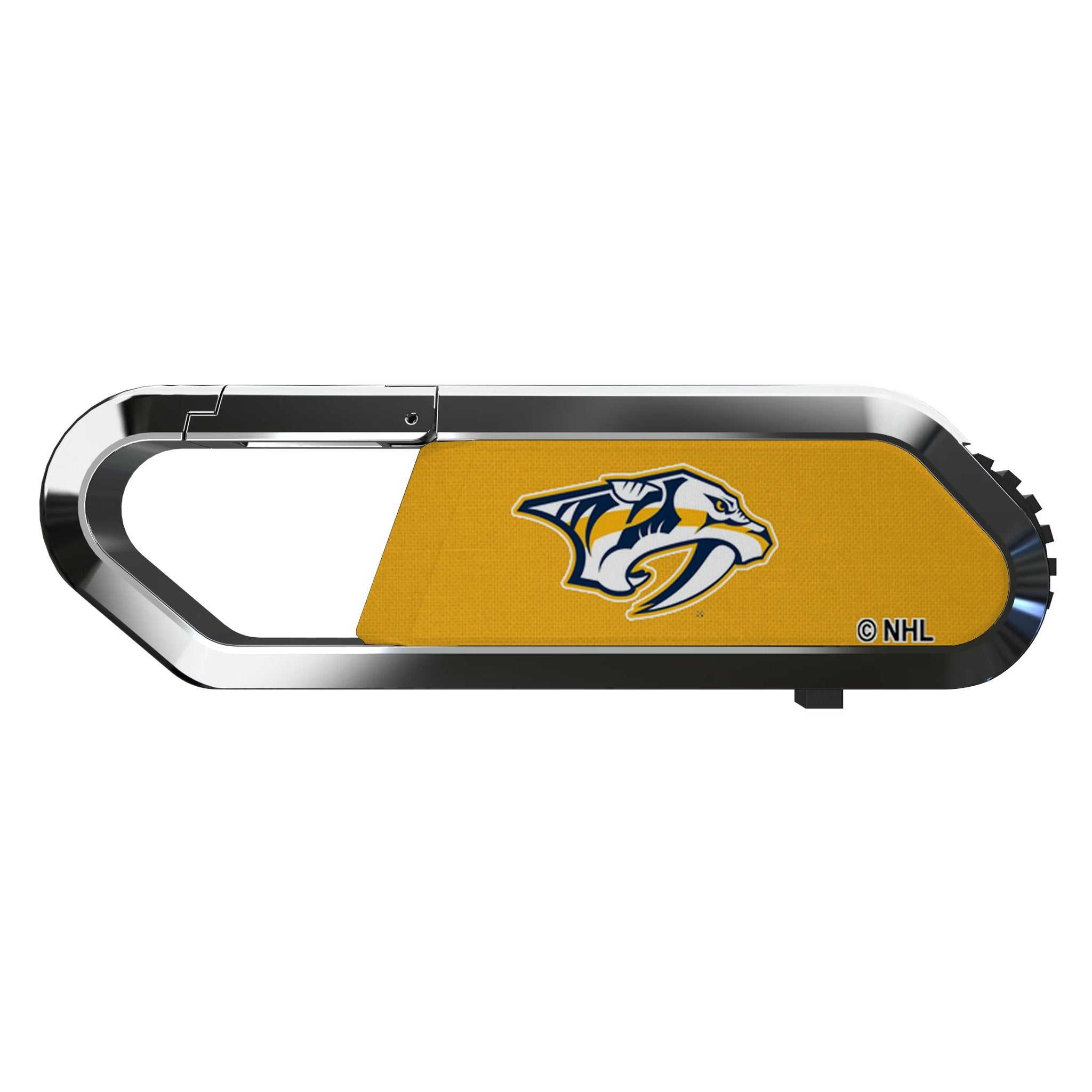 Nashville Predators Solid USB 64GB Clip Style Flash Drive Flat.Jpg