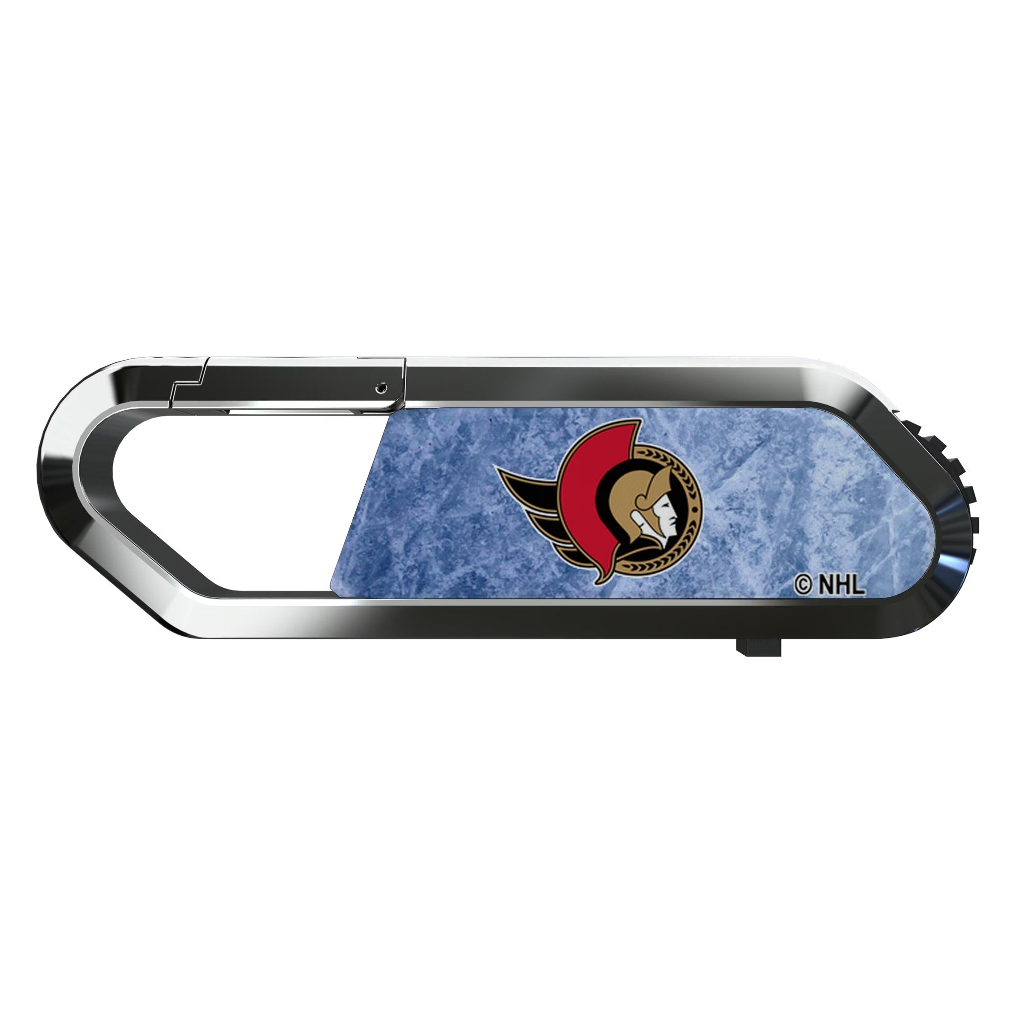 Ottawa Senators Ice Flood USB 64GB Clip Style Flash Drive Flat.Jpg