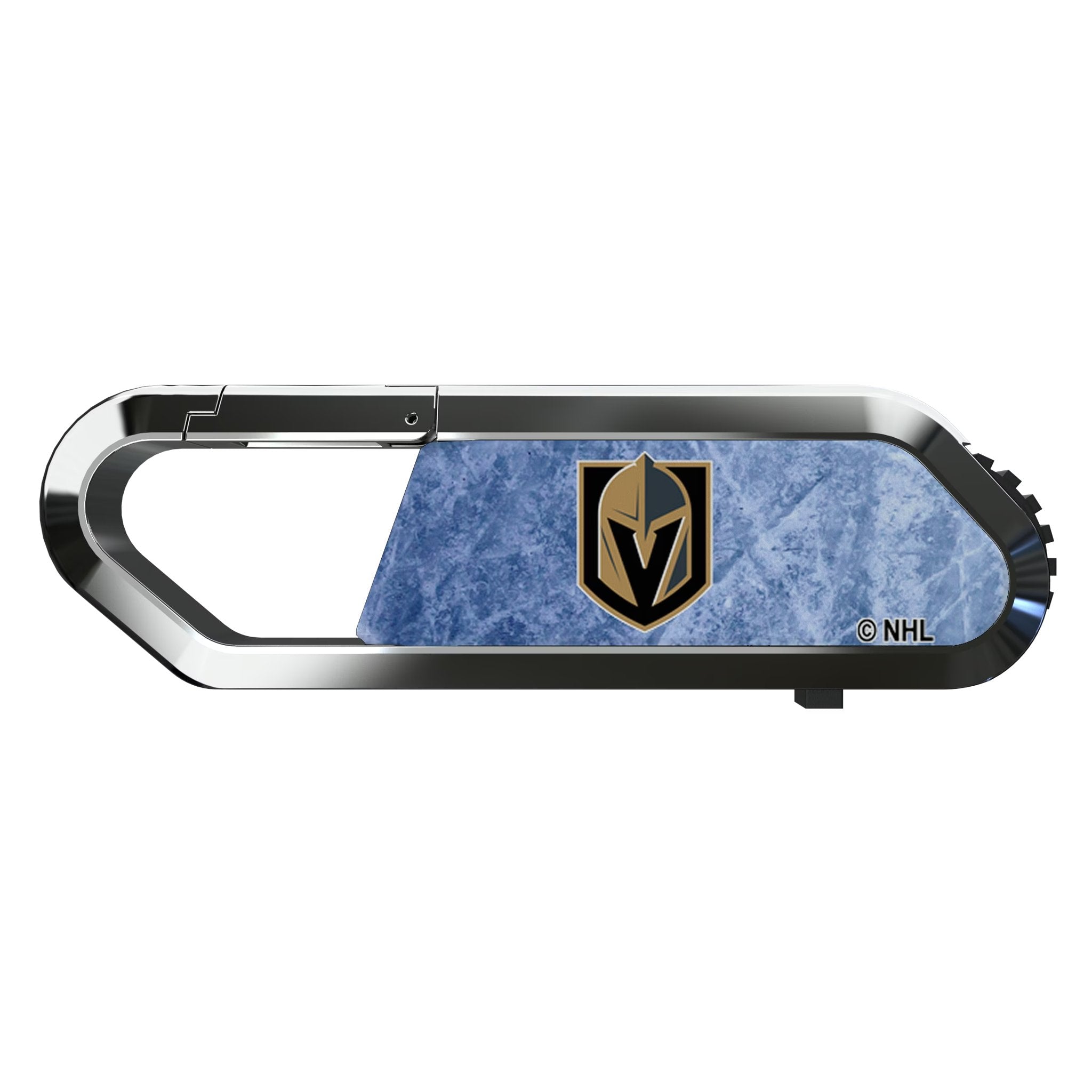Vegas Golden Knights Ice Flood USB 64GB Clip Style Flash Drive Flat.Jpg