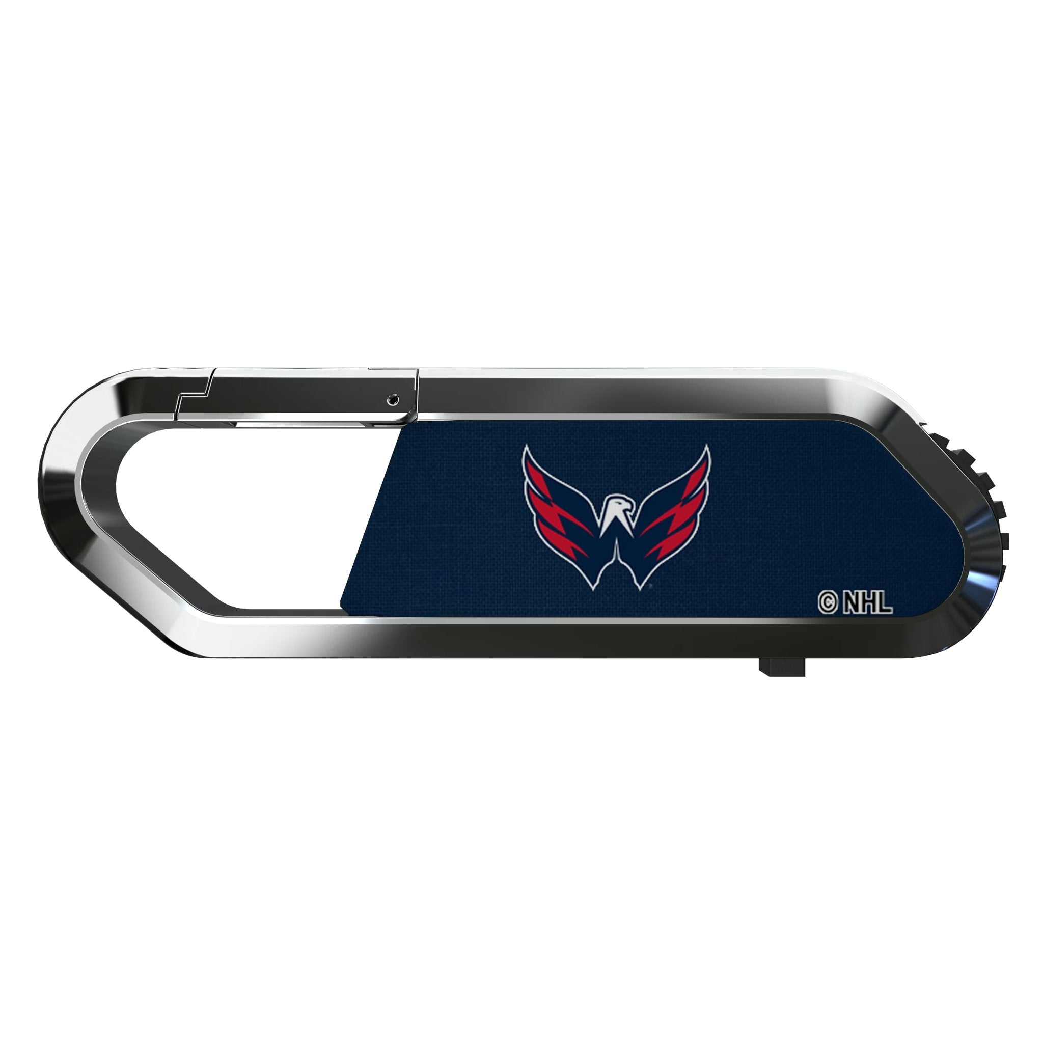 Washington Capitals Solid USB 64GB Clip Style Flash Drive Flat.Jpg