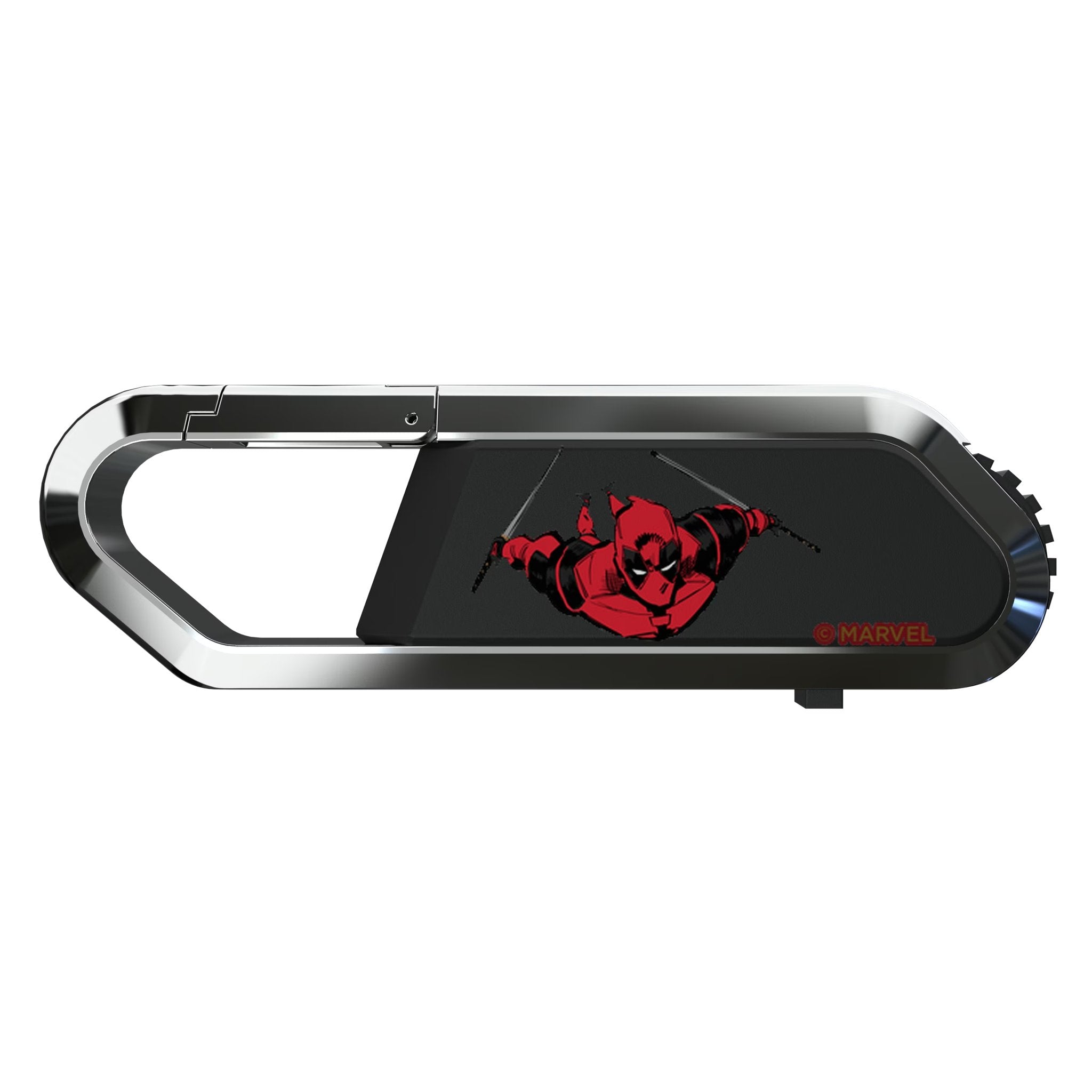 Marvel Deadpool Badge USB 64GB Clip Style Flash Drive Flat.Jpg