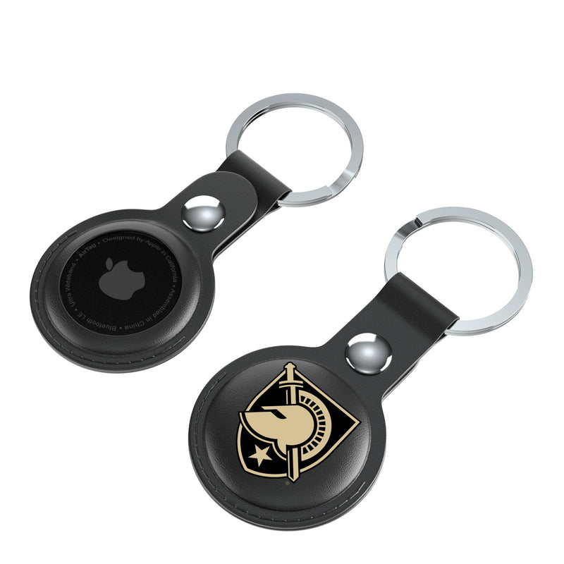 United States Military Academy Black Knights Insignia AirTag Black Airtag Holder 2-Pack Iso.Jpg