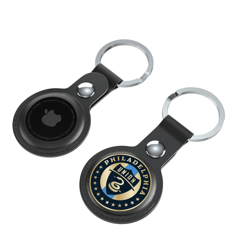 Philadelphia Union   Insignia AirTag Black Airtag Holder 2-Pack Iso.Jpg