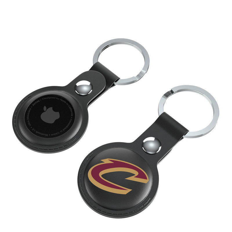 Cleveland Cavaliers Insignia AirTag Black Airtag Holder 2-Pack Iso.Jpg