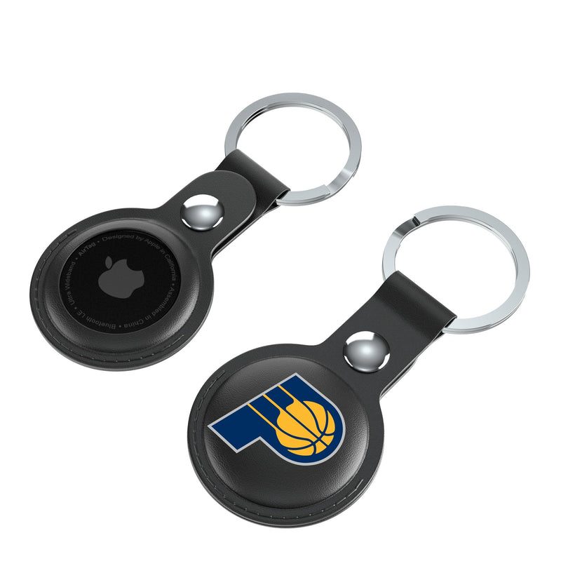 Indiana Pacers Insignia AirTag Black Airtag Holder 2-Pack Iso.Jpg