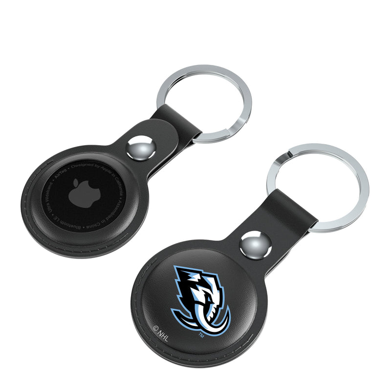 Utah Mammoth Insignia AirTag Black Airtag Holder 2-Pack Iso.Jpg