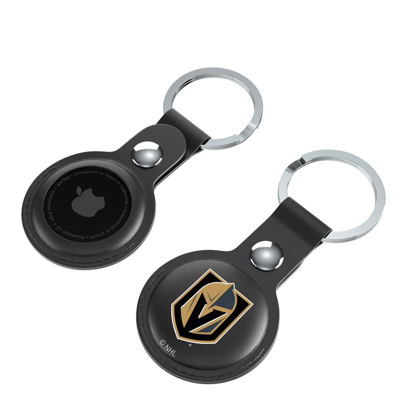 Vegas Golden Knights Insignia AirTag Black Airtag Holder 2-Pack Iso.Jpg