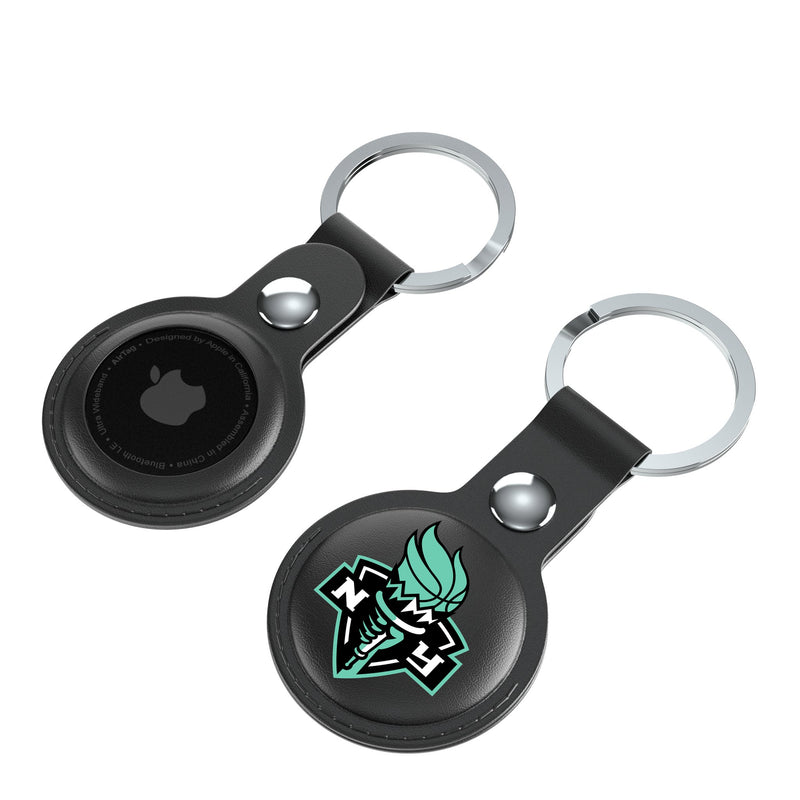 New York Liberty Insignia AirTag Black Airtag Holder 2-Pack Iso.Jpg