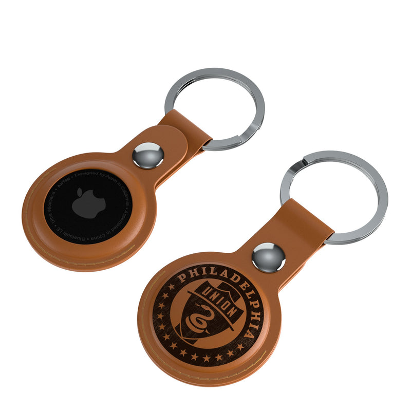 Philadelphia Union   Burn AirTag Brown Airtag Holder 2-Pack Iso.Jpg