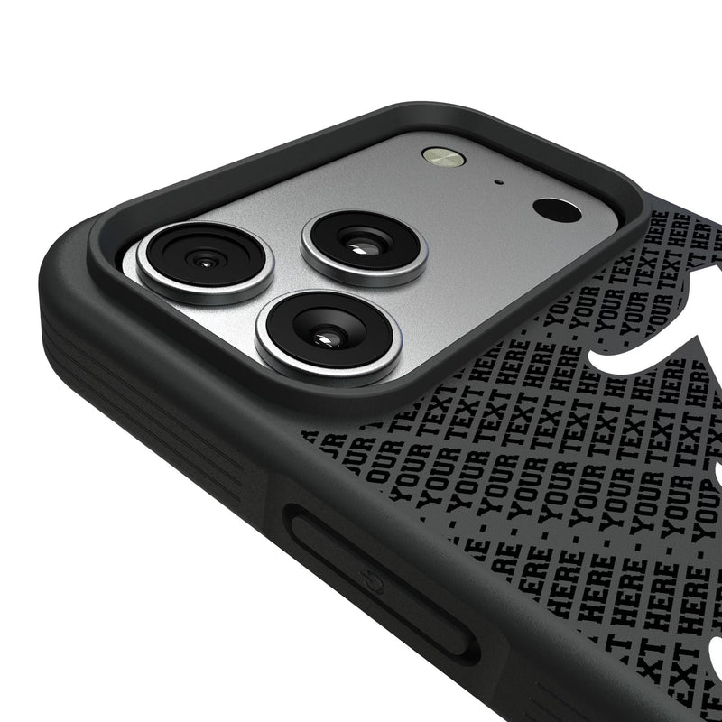 University of Alabama Crimson Tide Script A Personalized EndZone Plus iPhone Bump Phone Case for Apple iPhone Detail.Jpg