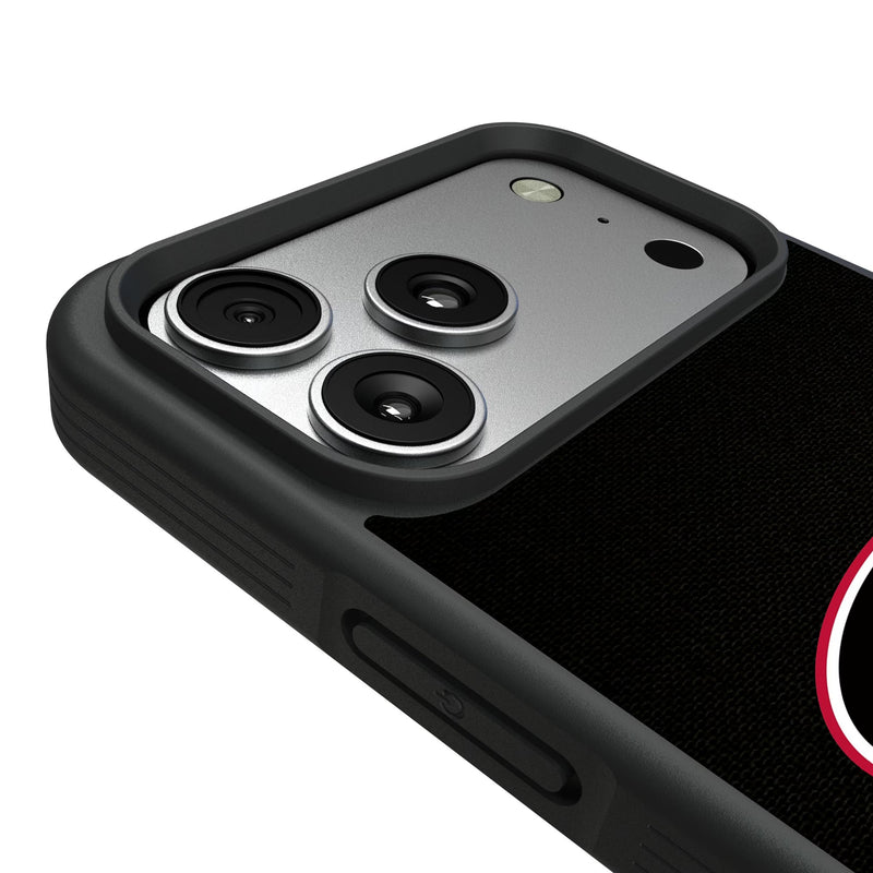 University of Georgia Bulldogs Solid iPhone Bump Phone Case for Apple iPhone Detail.Jpg