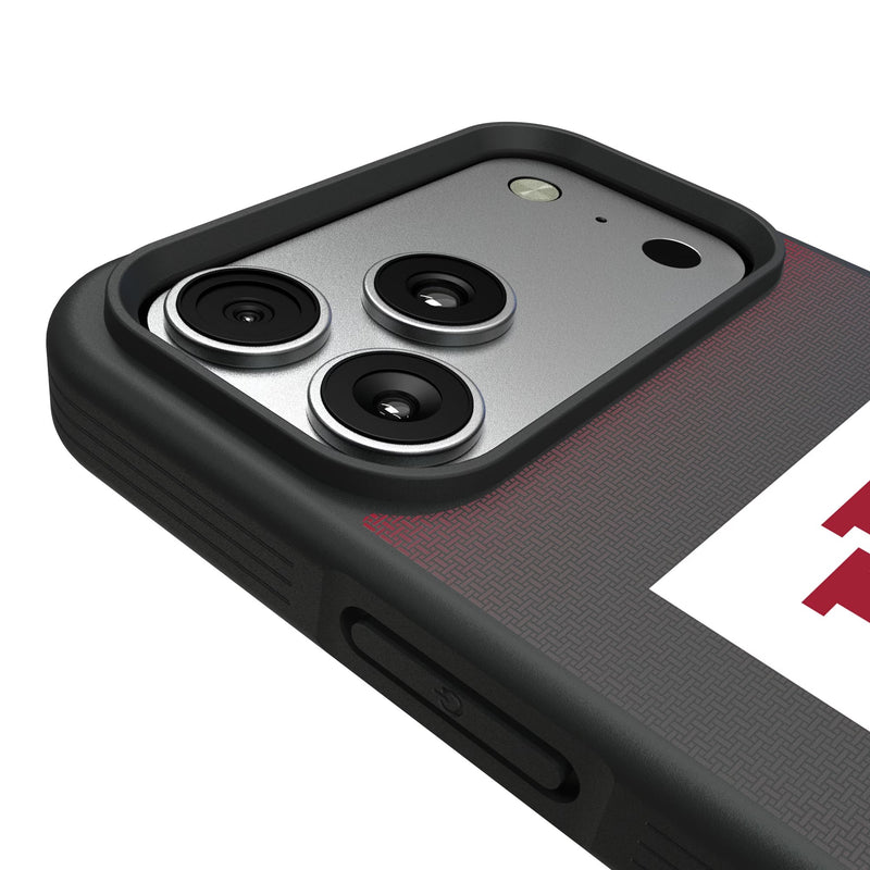 Indiana University Hoosiers Linen iPhone Bump Phone Case for Apple iPhone Detail.Jpg