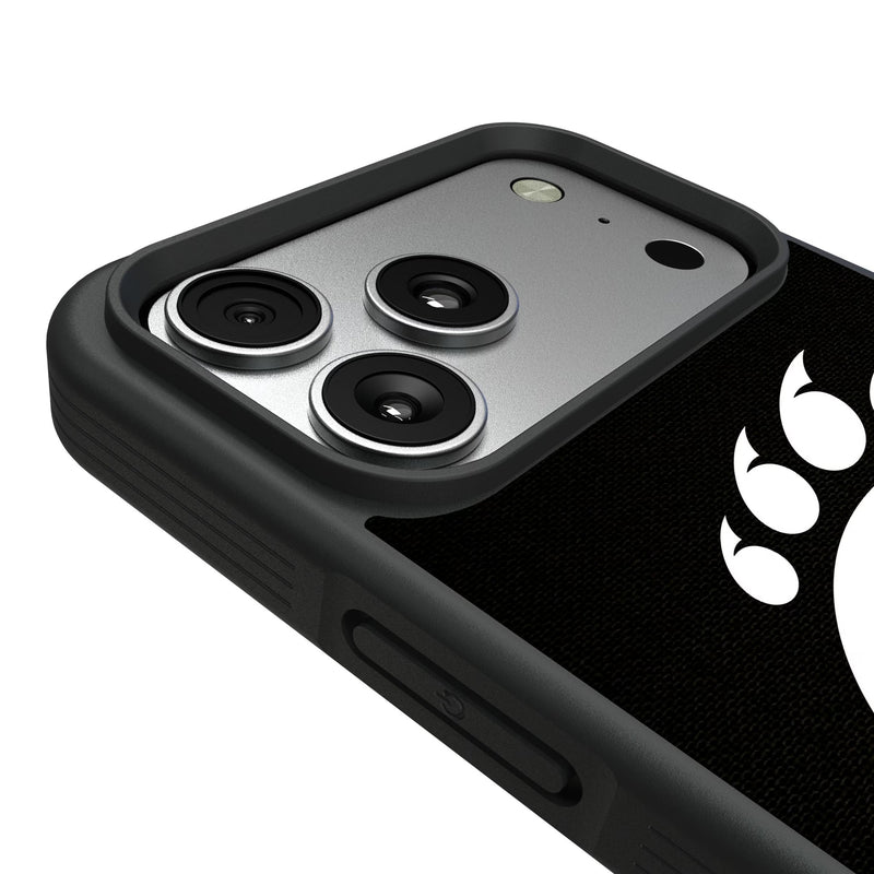 University of Cincinnati Bearcats Solid iPhone Bump Phone Case for Apple iPhone Detail.Jpg