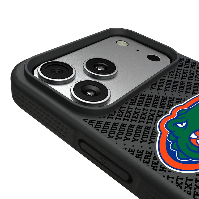 University of Florida Gators Personalized EndZone Plus iPhone Bump Phone Case for Apple iPhone Detail.Jpg