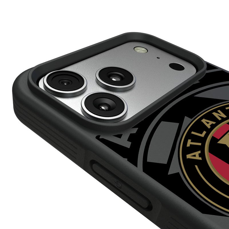 Atlanta United FC Personalized Tilt iPhone Bump Phone Case for Apple iPhone Detail.Jpg