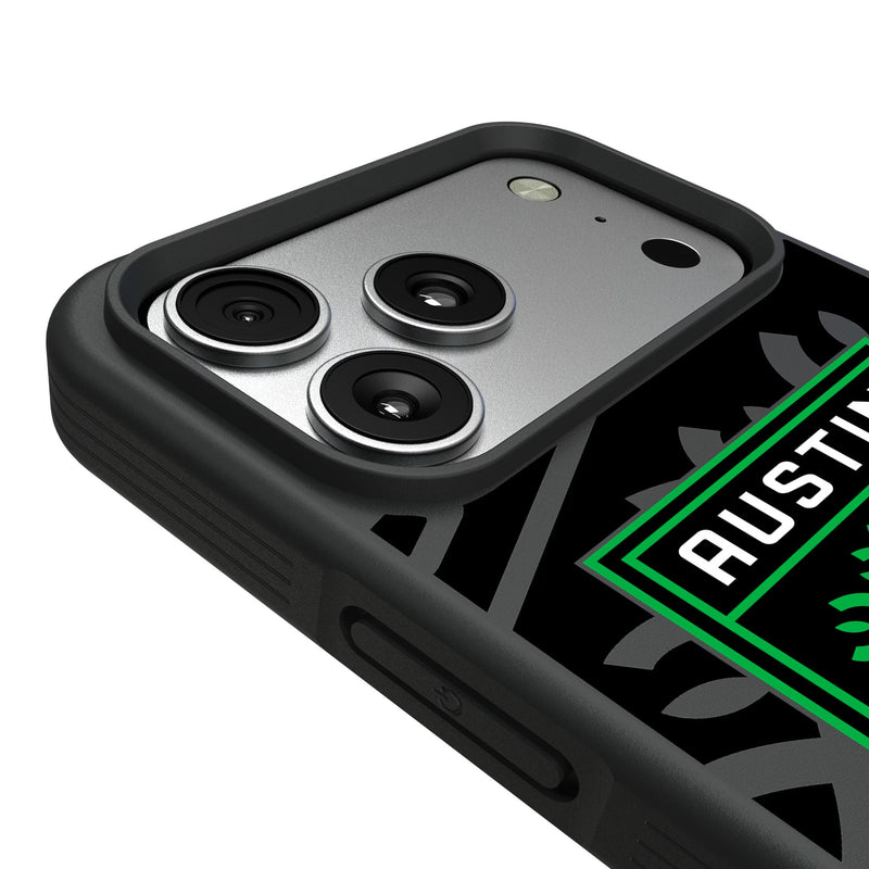 Austin FC Personalized Tilt iPhone Bump Phone Case for Apple iPhone Detail.Jpg