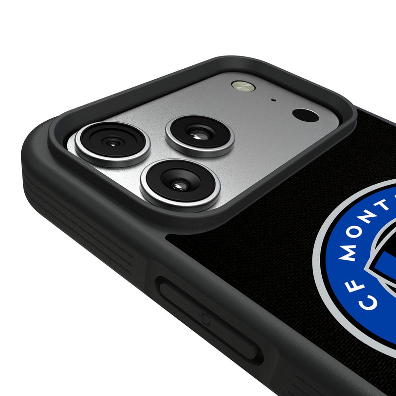 CF Montreal Stripe iPhone Bump Phone Case for Apple iPhone Detail.Jpg