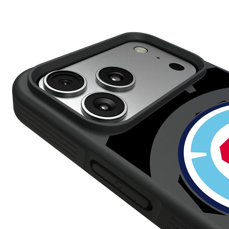 Chicago Fire Personalized Tilt iPhone Bump Phone Case for Apple iPhone Detail.Jpg